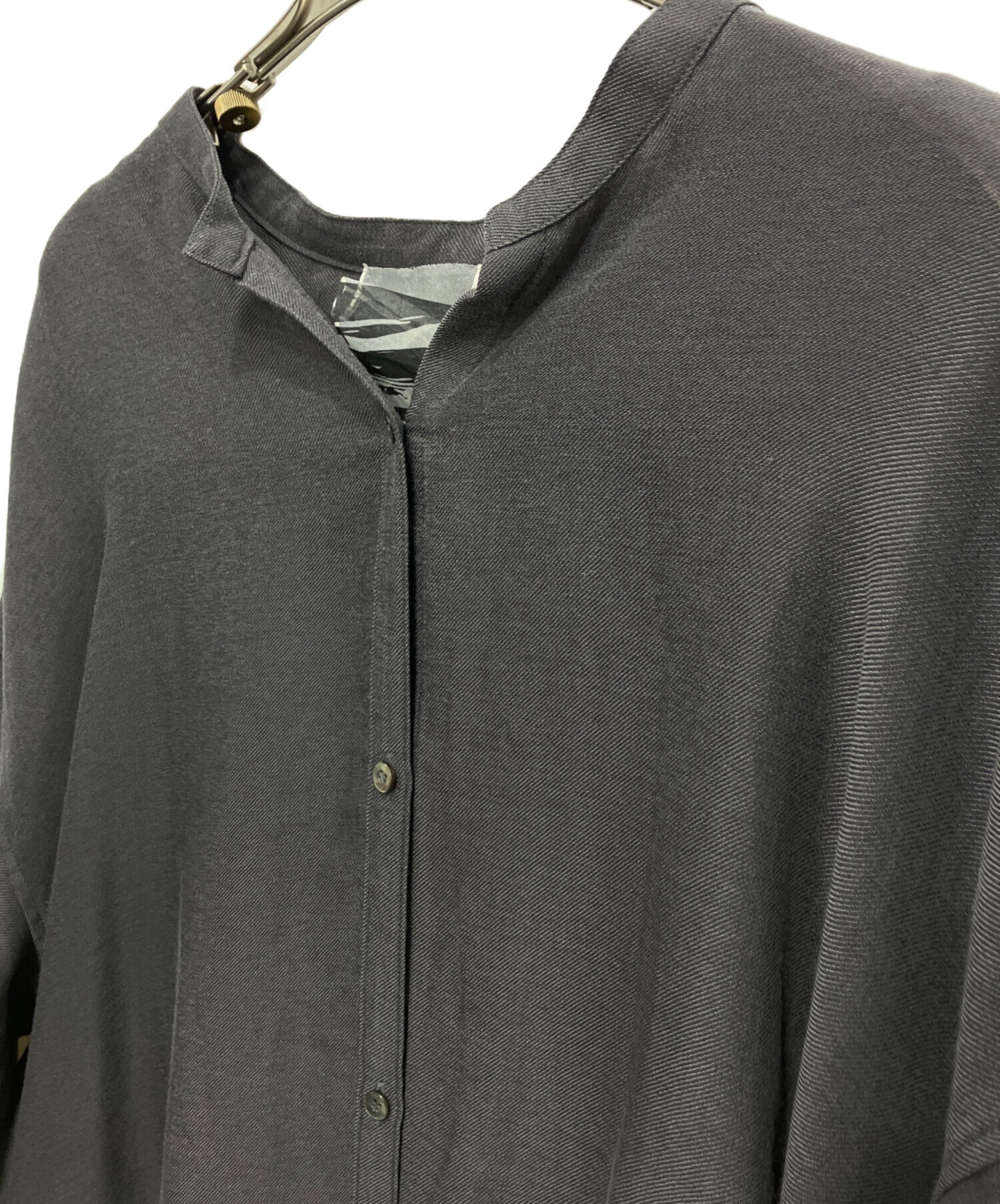 中古・古着通販】CHAOS (カオス) スタンドカラーフローラビエラシャツ 