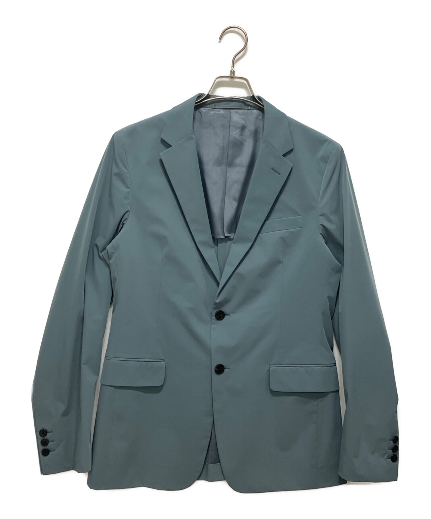 プラダ　テーラードジャケット 中古・古着通販】PRADA (プラダ) テーラードジャケット ブルー サイズ