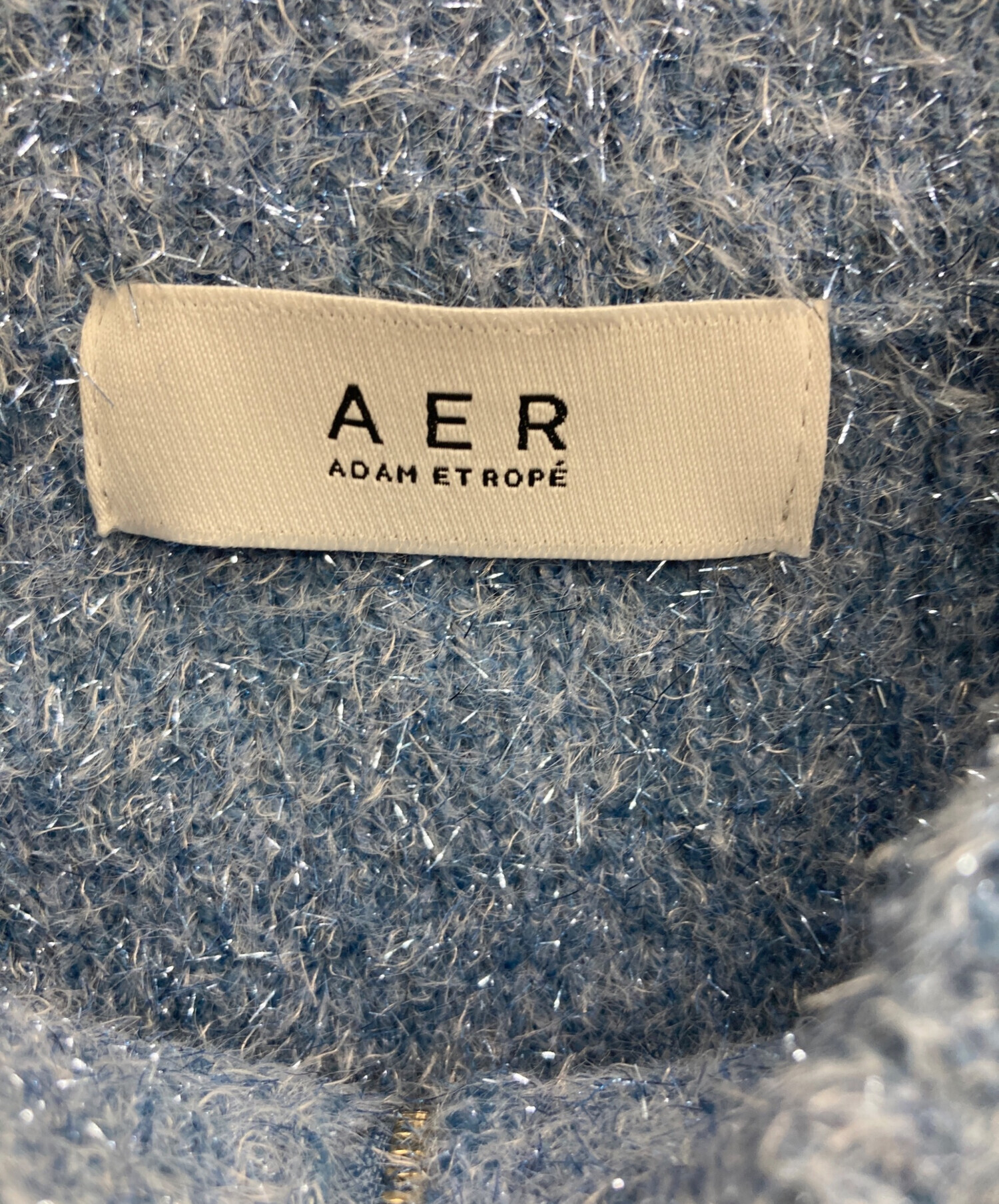 最終値下げ！ADAM ET ROPE' ラメニットカーディガン 中古・古着通販】Adam et Rope (アダム エ ロペ) ラメニット