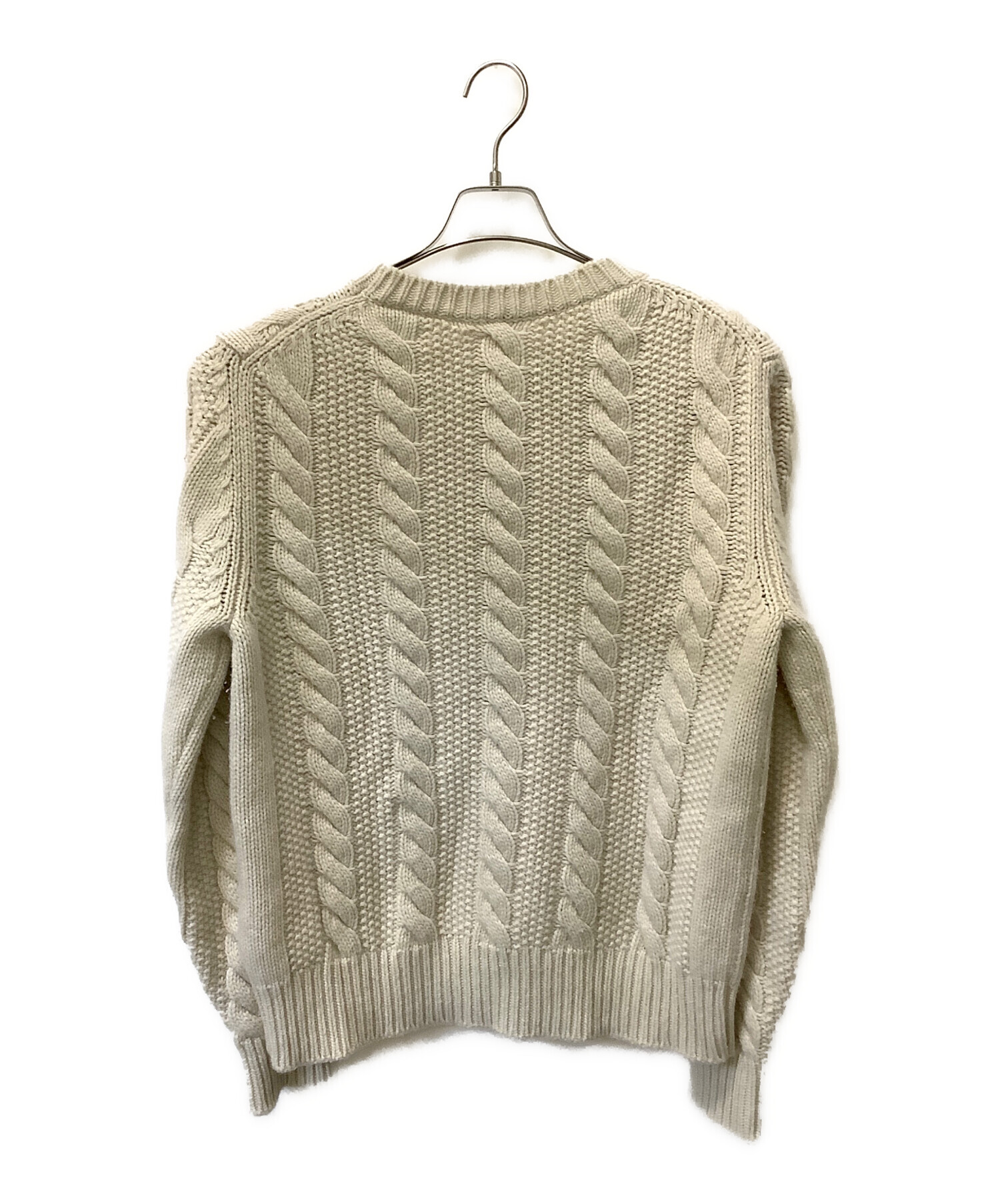 中古・古着通販】MONCLER (モンクレール) レザーパッチ ウール