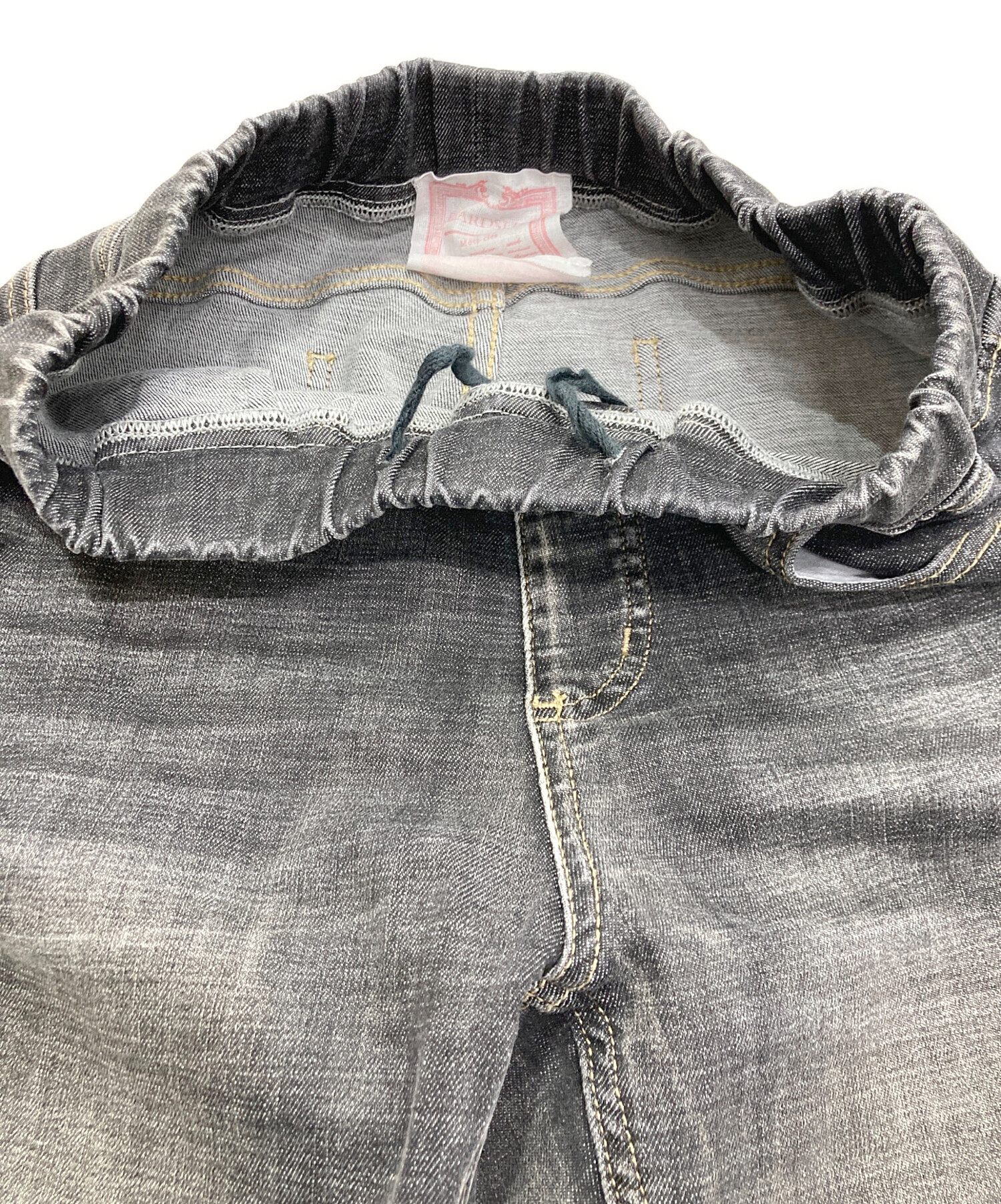 中古・古着通販】BEARDSLEY (ビアズリー) デニムパギンス ブラック