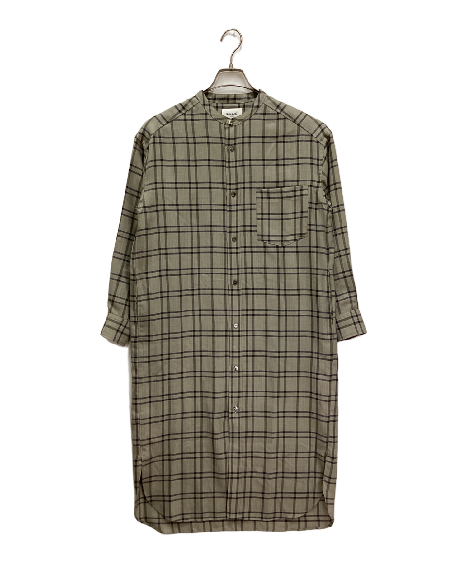 中古・古着通販】LE GLAZIK (ル グラジック) ウールチェック 中古・古着通販】LE GLAZIK (ル グラジック) ウールチェック
