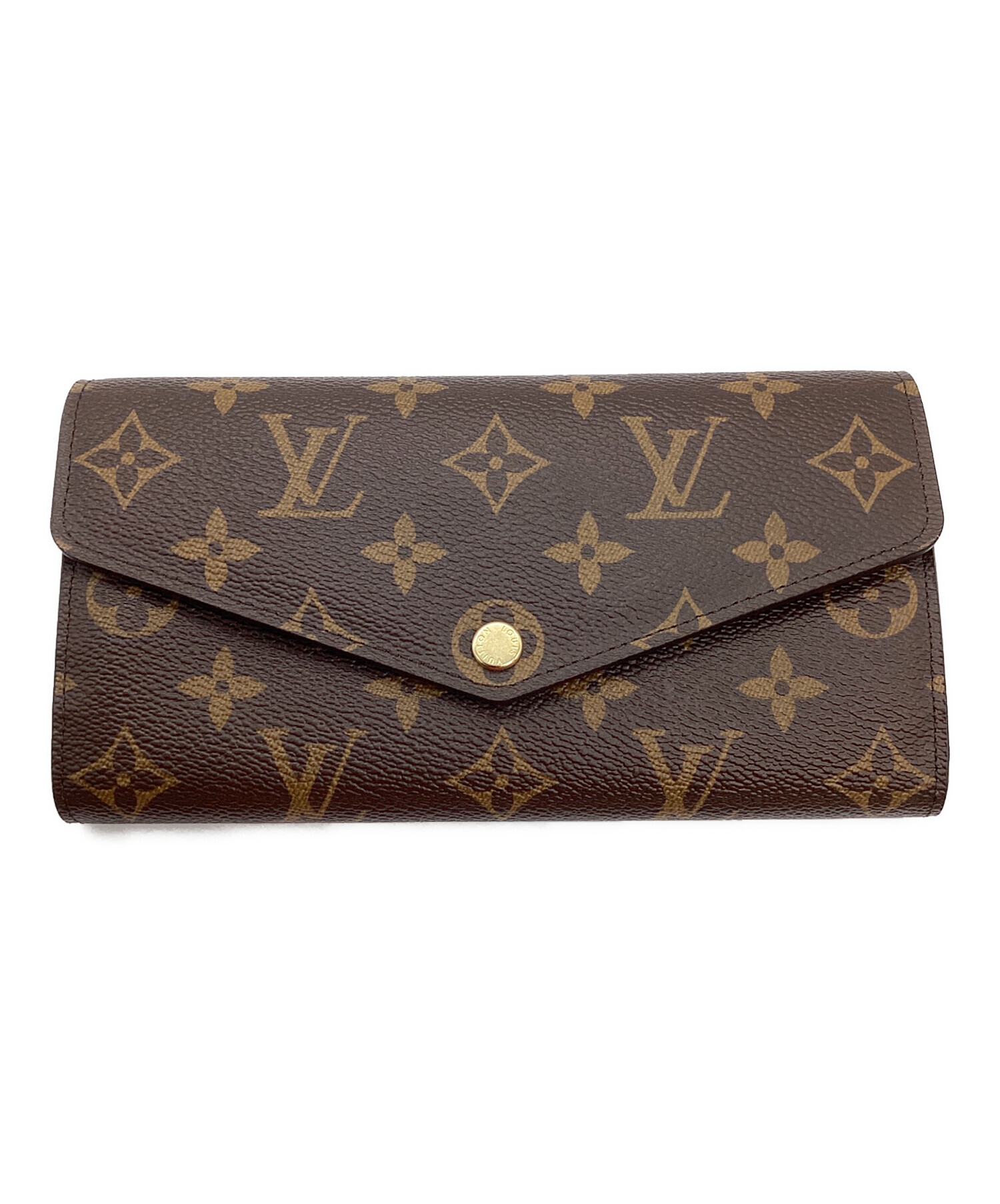 中古・古着通販】LOUIS VUITTON (ルイ ヴィトン) 長財布 ブラウン