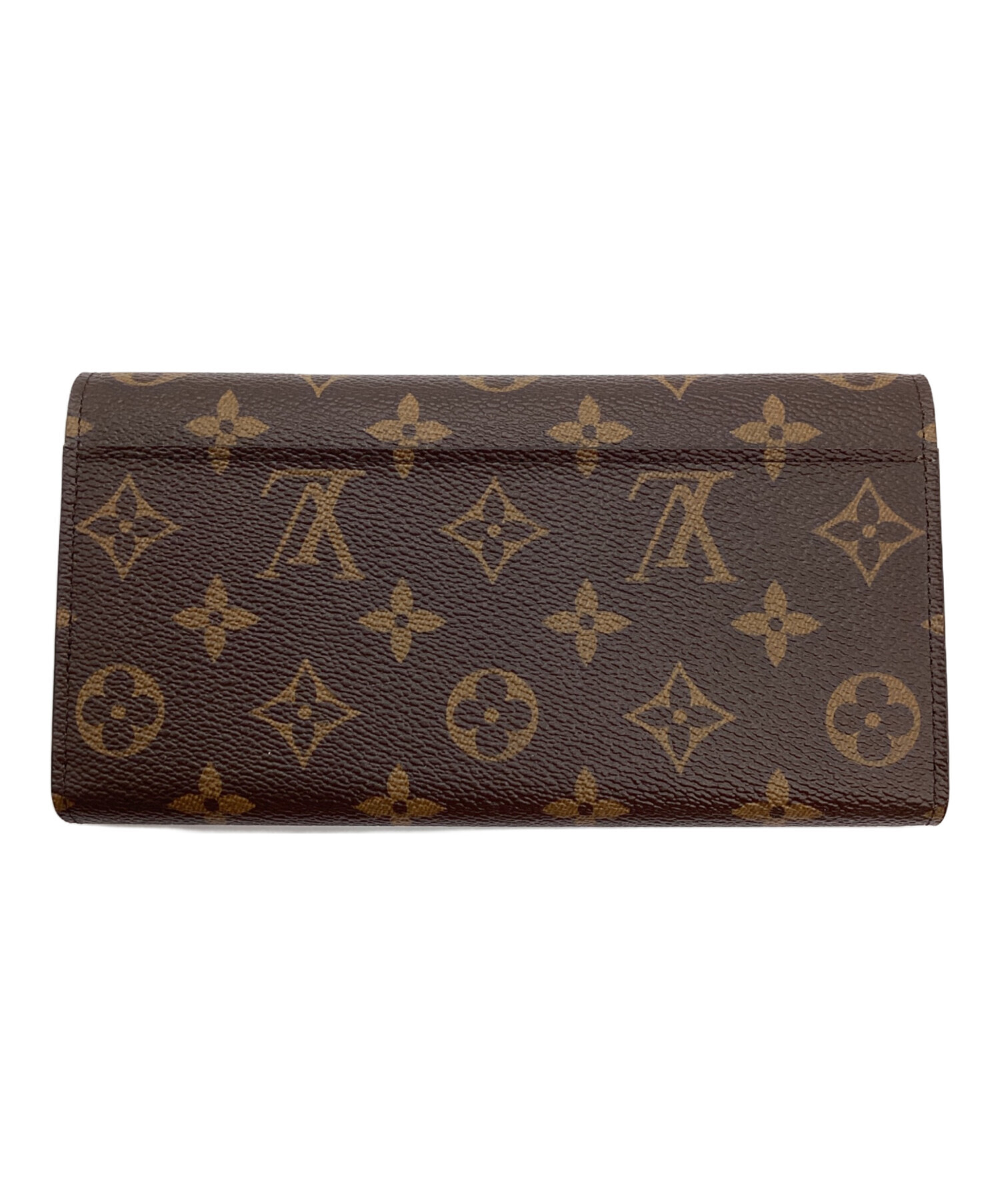中古・古着通販】LOUIS VUITTON (ルイ ヴィトン) 長財布 ブラウン