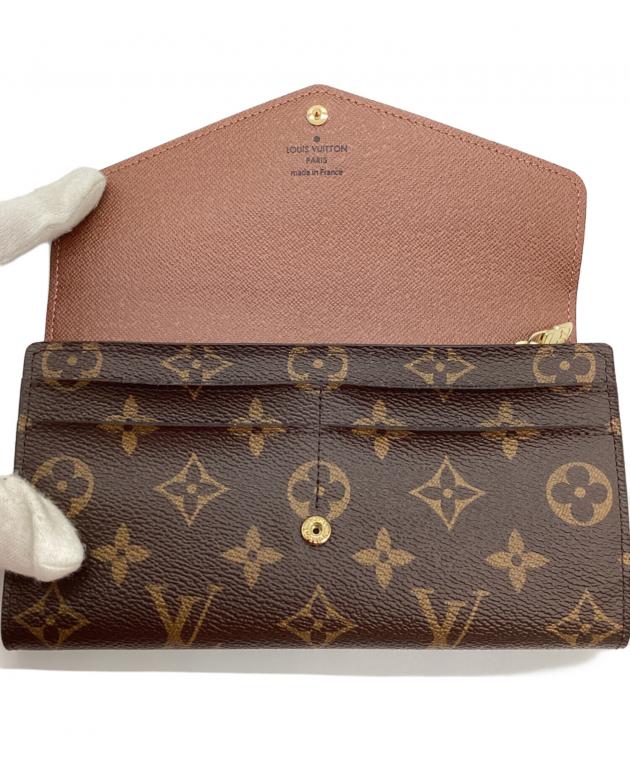 中古・古着通販】LOUIS VUITTON (ルイ ヴィトン) 長財布 ブラウン