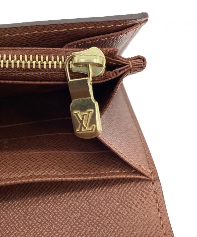 中古・古着通販】LOUIS VUITTON (ルイ ヴィトン) 長財布 ブラウン