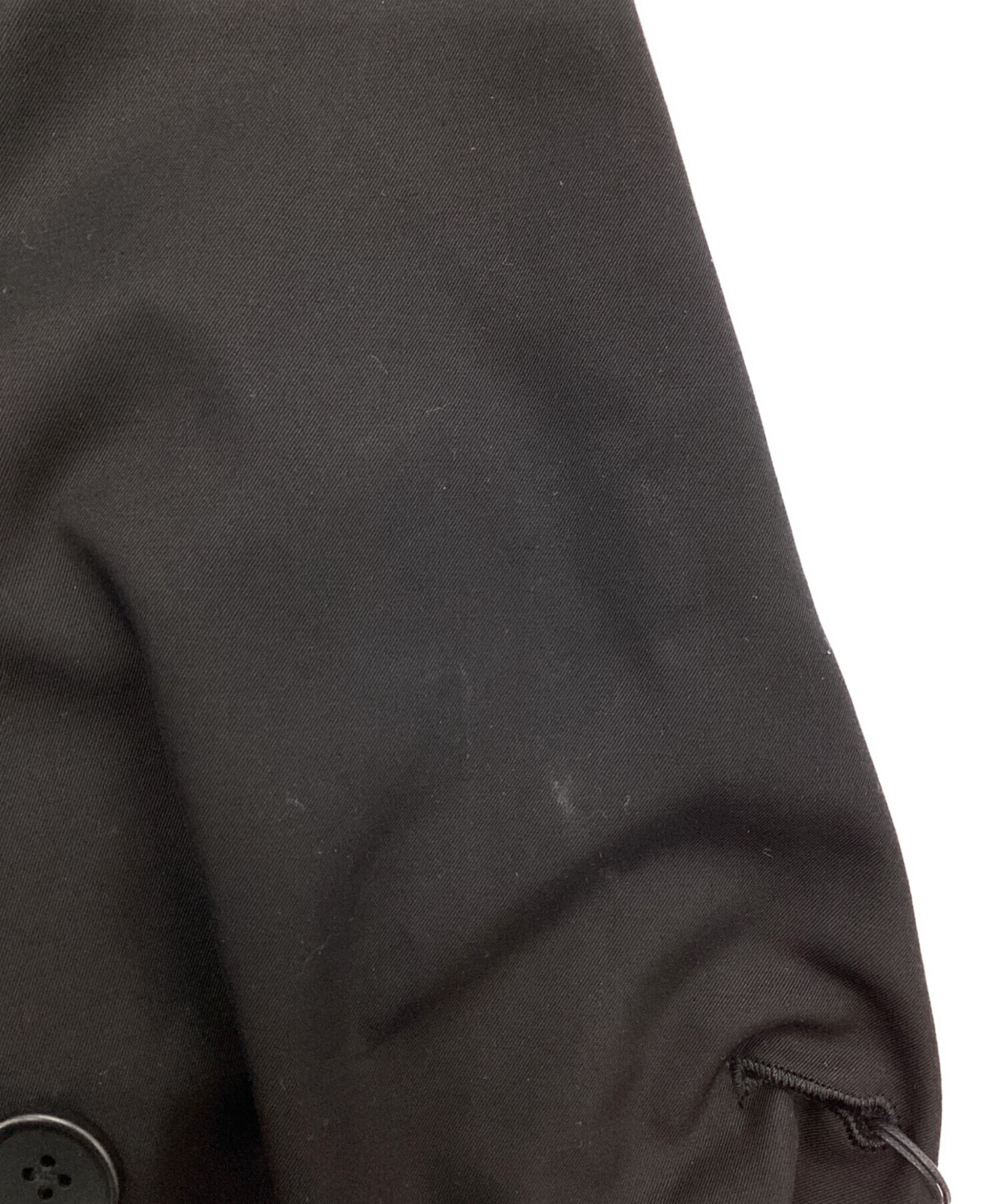 中古・古着通販】stein (シュタイン) OVERSIZED TRENCH COAT ブラック