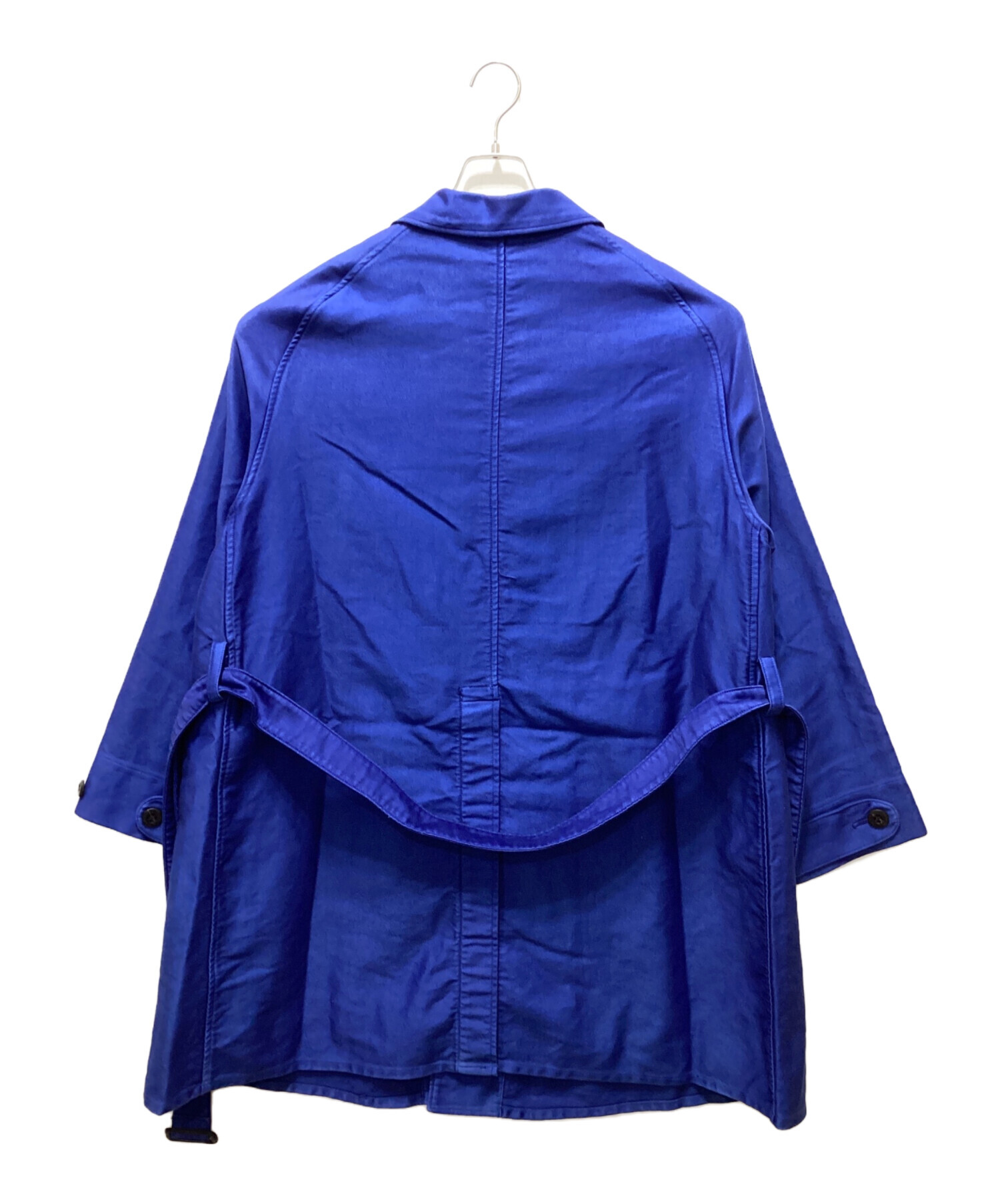中古・古着通販】OUTIL (ウティ) コットンコート ブルー サイズ:3