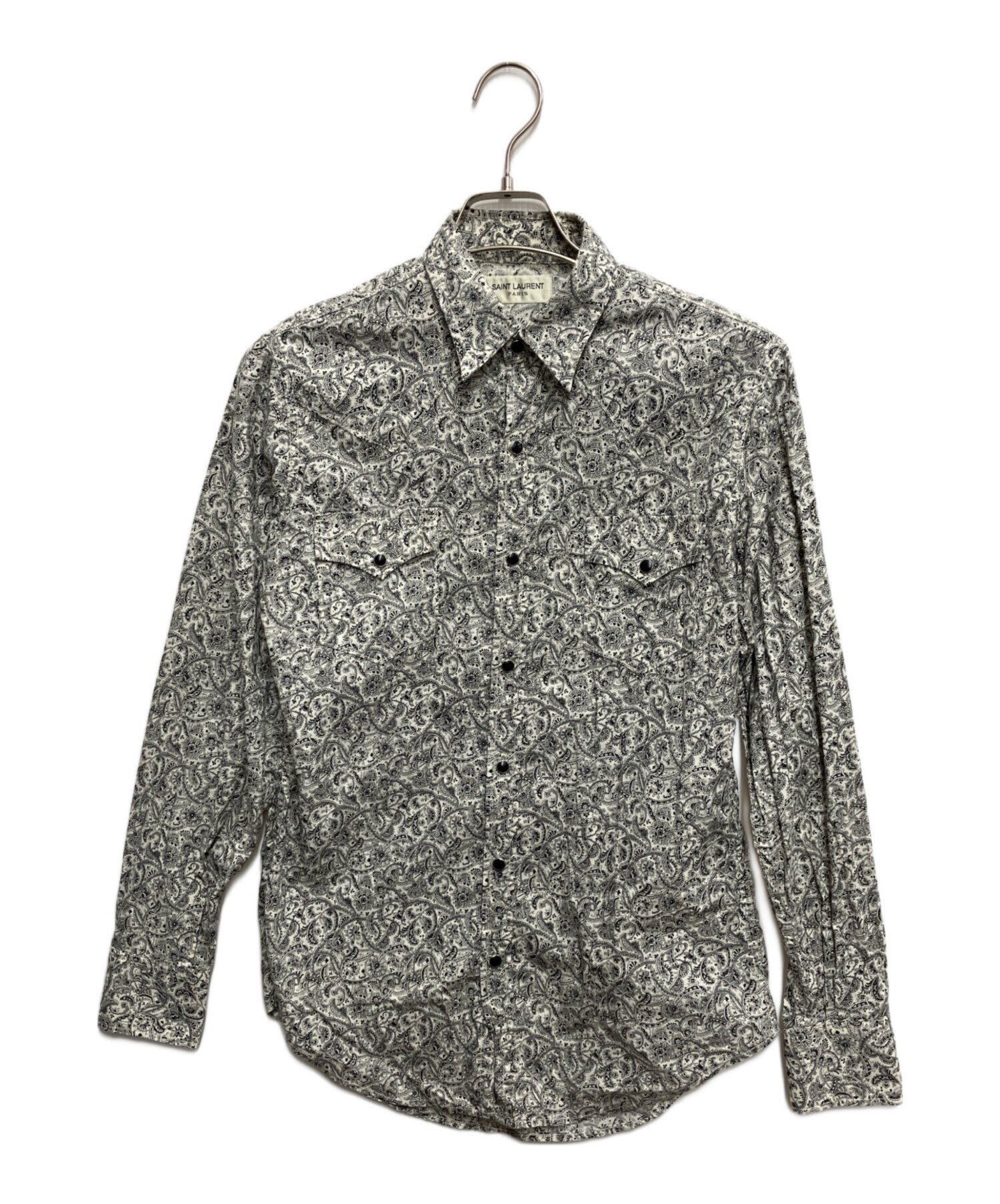 中古・古着通販】Saint Laurent Paris (サンローランパリ) 総柄シャツ