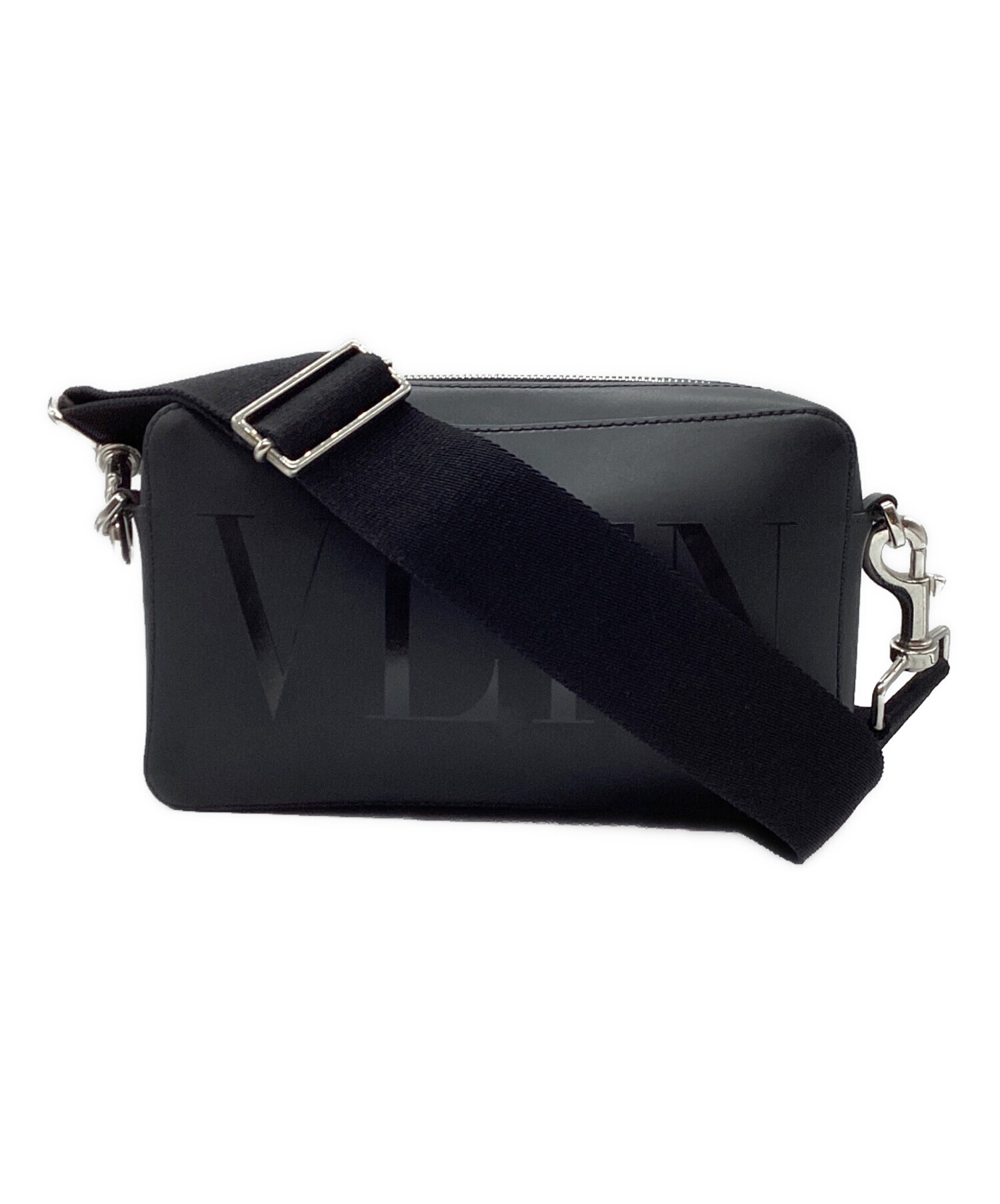 VALENTINO ショルダーバッグ ブラック 中古・古着通販】VALENTINO GARAVANI (ヴァレンティノ・ガラヴァーニ