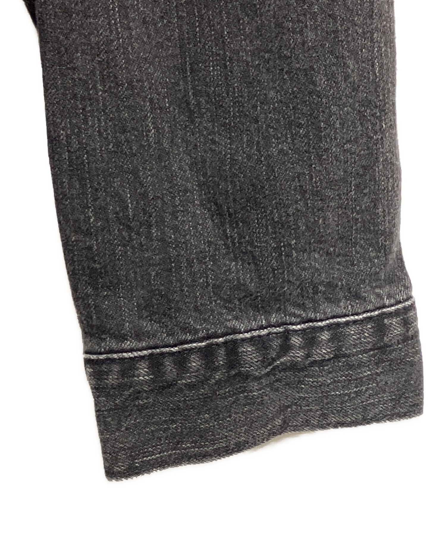 未使用 STAMMBAUM デニムジャケット 黒 未使用 STAMMBAUM デニムジャケット 黒 - メルカリ