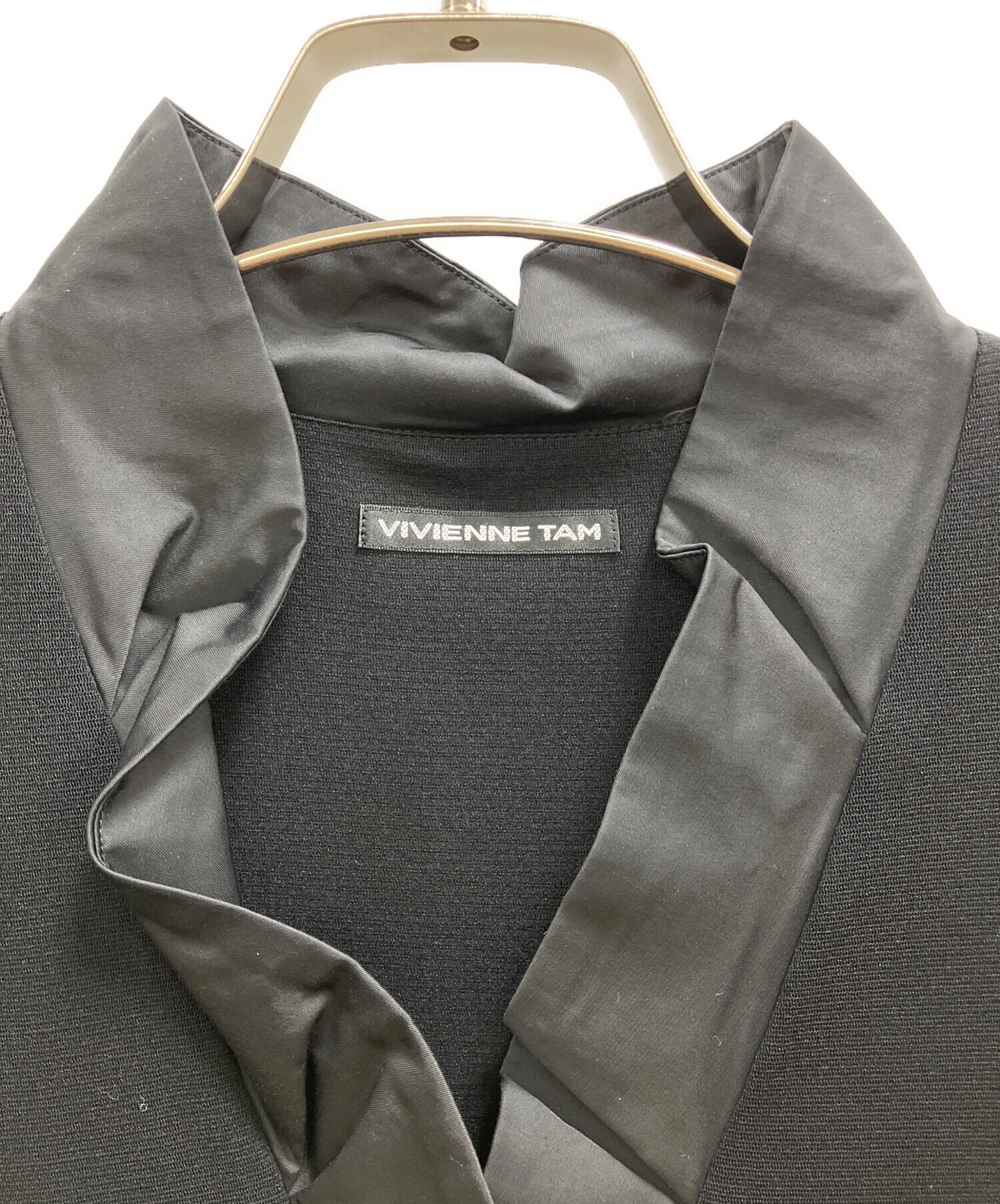 中古・古着通販】VIVIENNE TAM (ヴィヴィアンタム) 蓮刺繍ワンピース