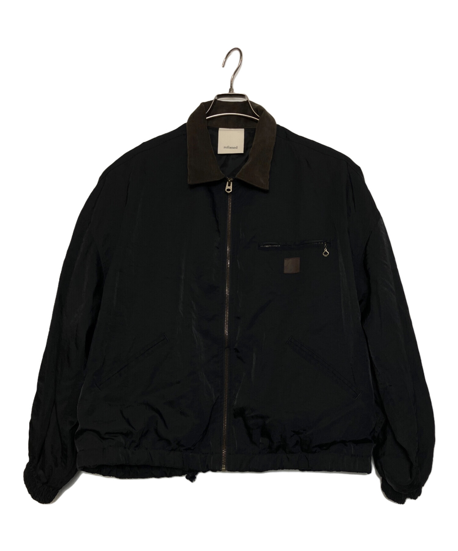 中古・古着通販】refomed (リフォメッド) DOKA NYLON JACKET ブラック