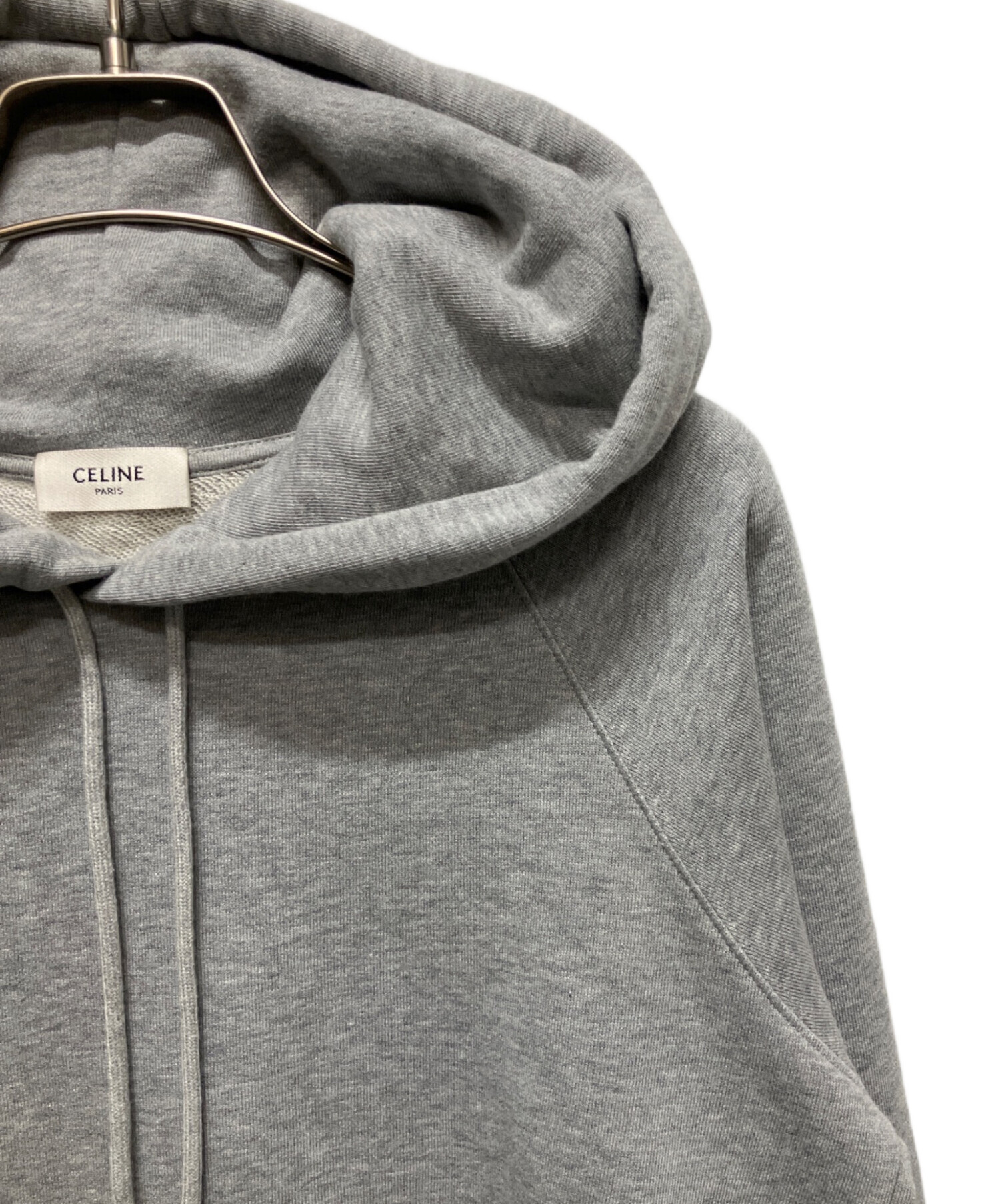 中古・古着通販】CELINE (セリーヌ) バックロゴ プルオーバーパーカー
