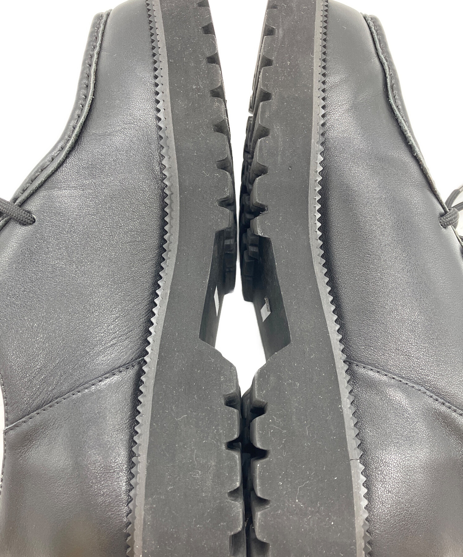 中古・古着通販】CTHY (シティ) TIROLEAN LETHER DAD SHOES ブラック