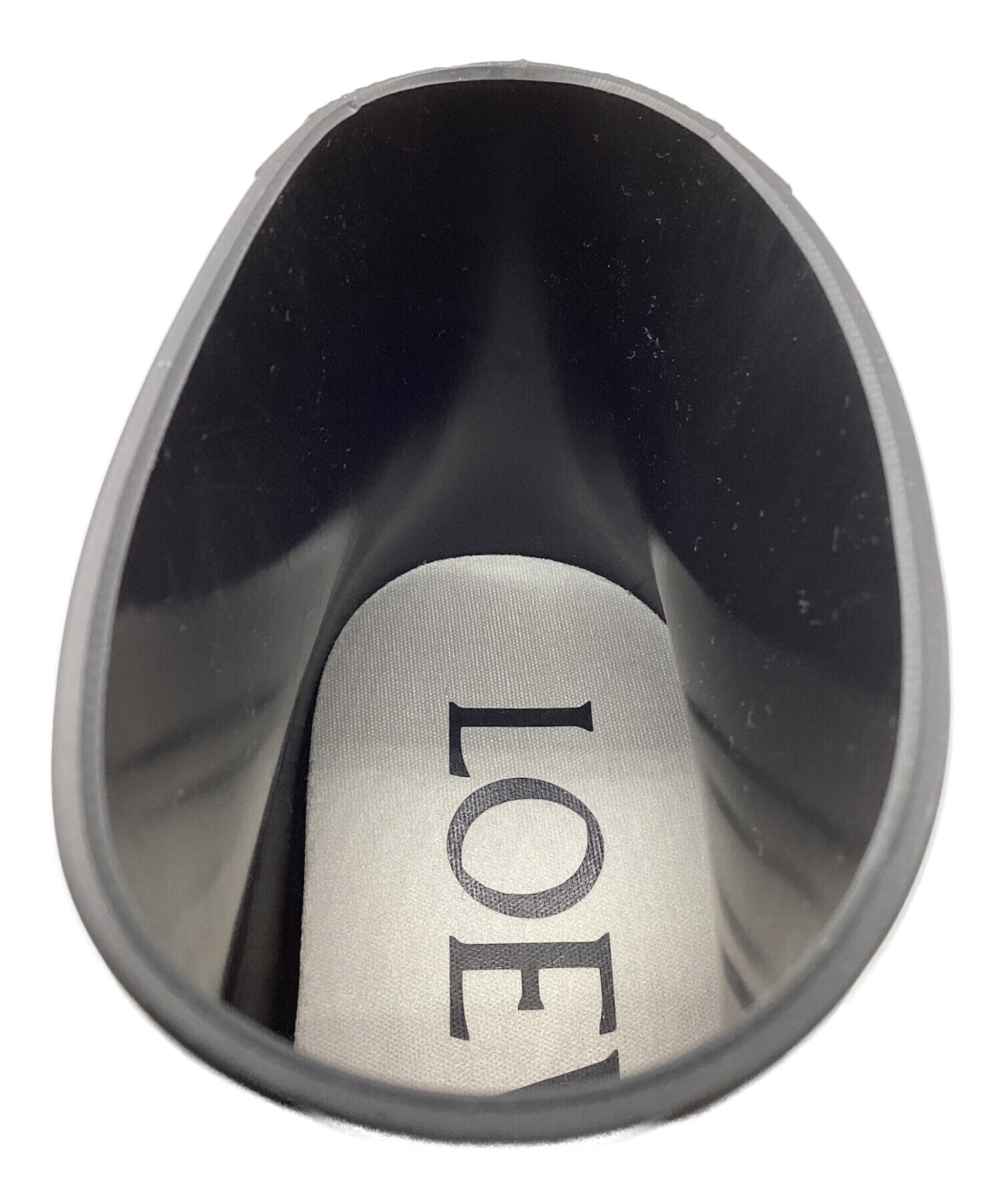 中古・古着通販】LOEWE (ロエベ) ラバーブーツ ブラック サイズ:40
