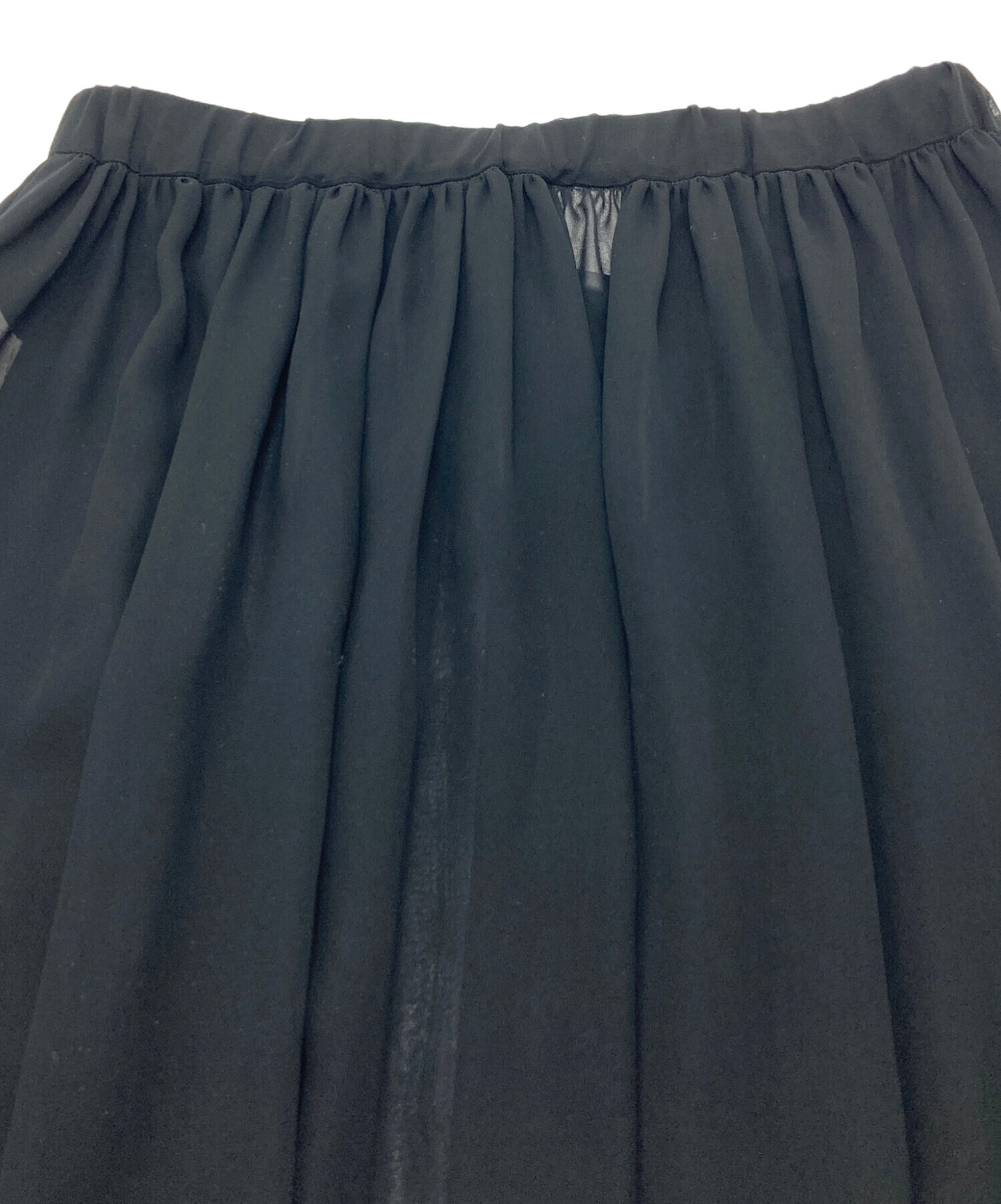 ◎新品 COMME des GARCONS コムコム 刺繍シアースカート 中古・古着通販】COMME des GARCONS COMME des GARCONS JUPE BY JACKIE