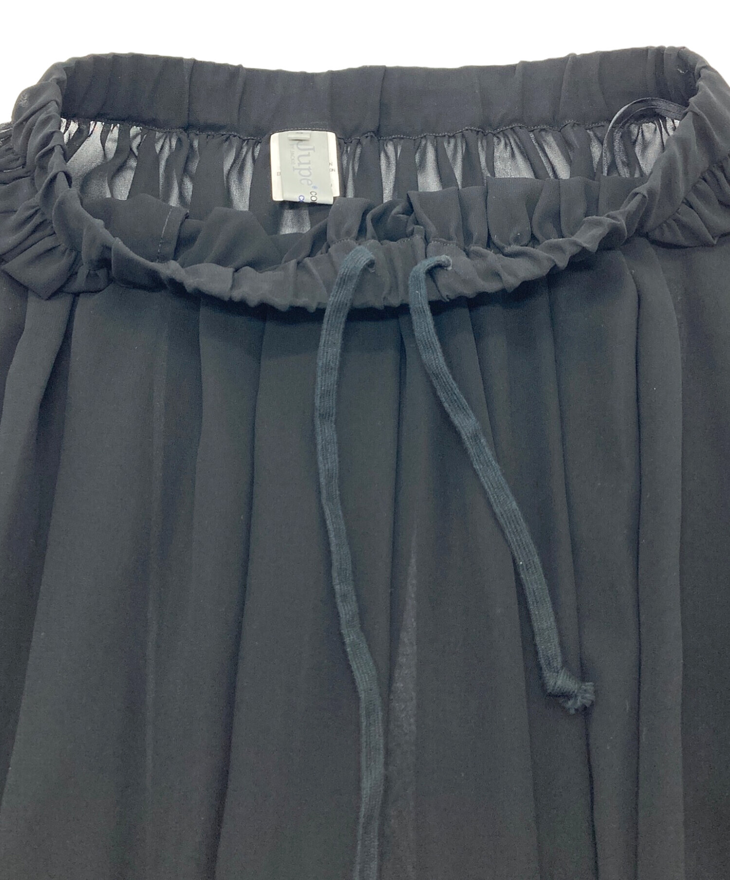 ◎新品 COMME des GARCONS コムコム 刺繍シアースカート 中古・古着通販】COMME des GARCONS COMME des GARCONS JUPE BY JACKIE