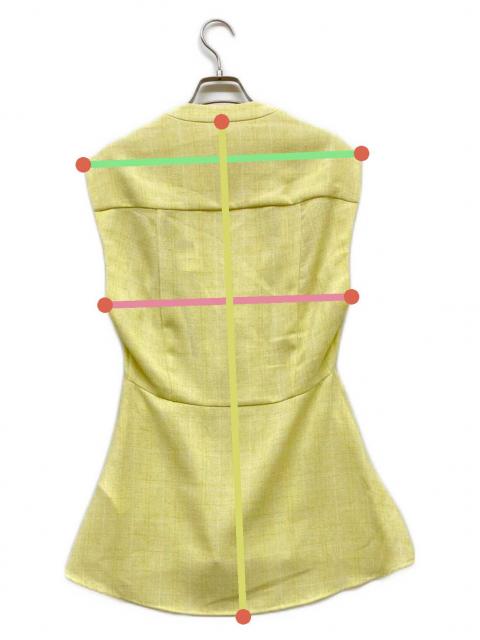 中古・古着通販】Ameri (アメリ) LIGHT TWEED WAIST SHAPE TOP