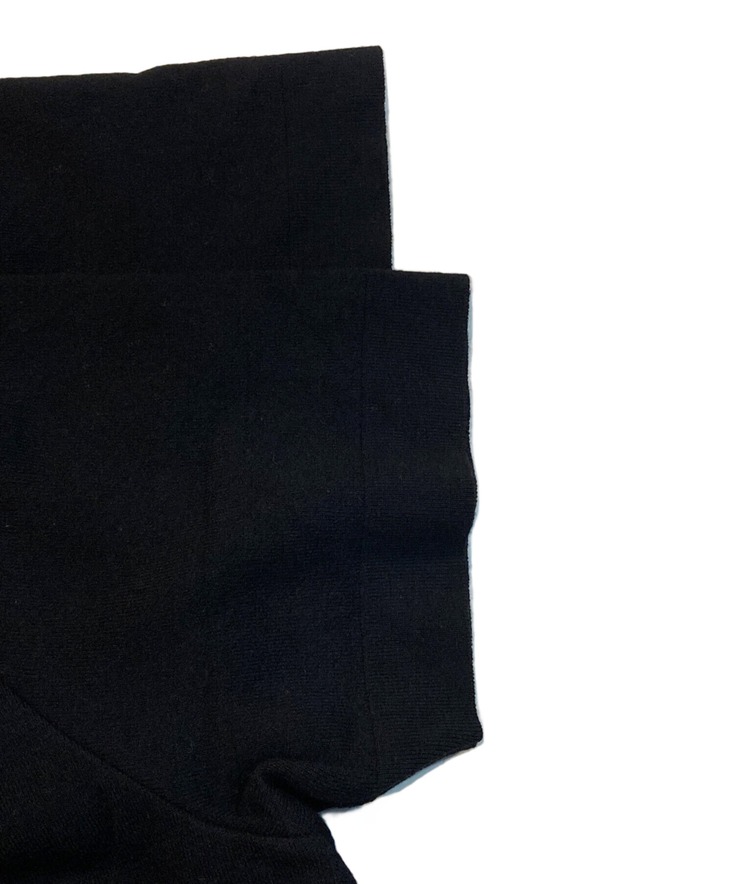 中古・古着通販】HERMES (エルメス) 半袖ニット ブラック サイズ:M