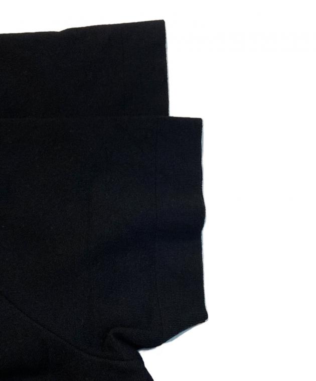 中古・古着通販】HERMES (エルメス) 半袖ニット ブラック サイズ:M