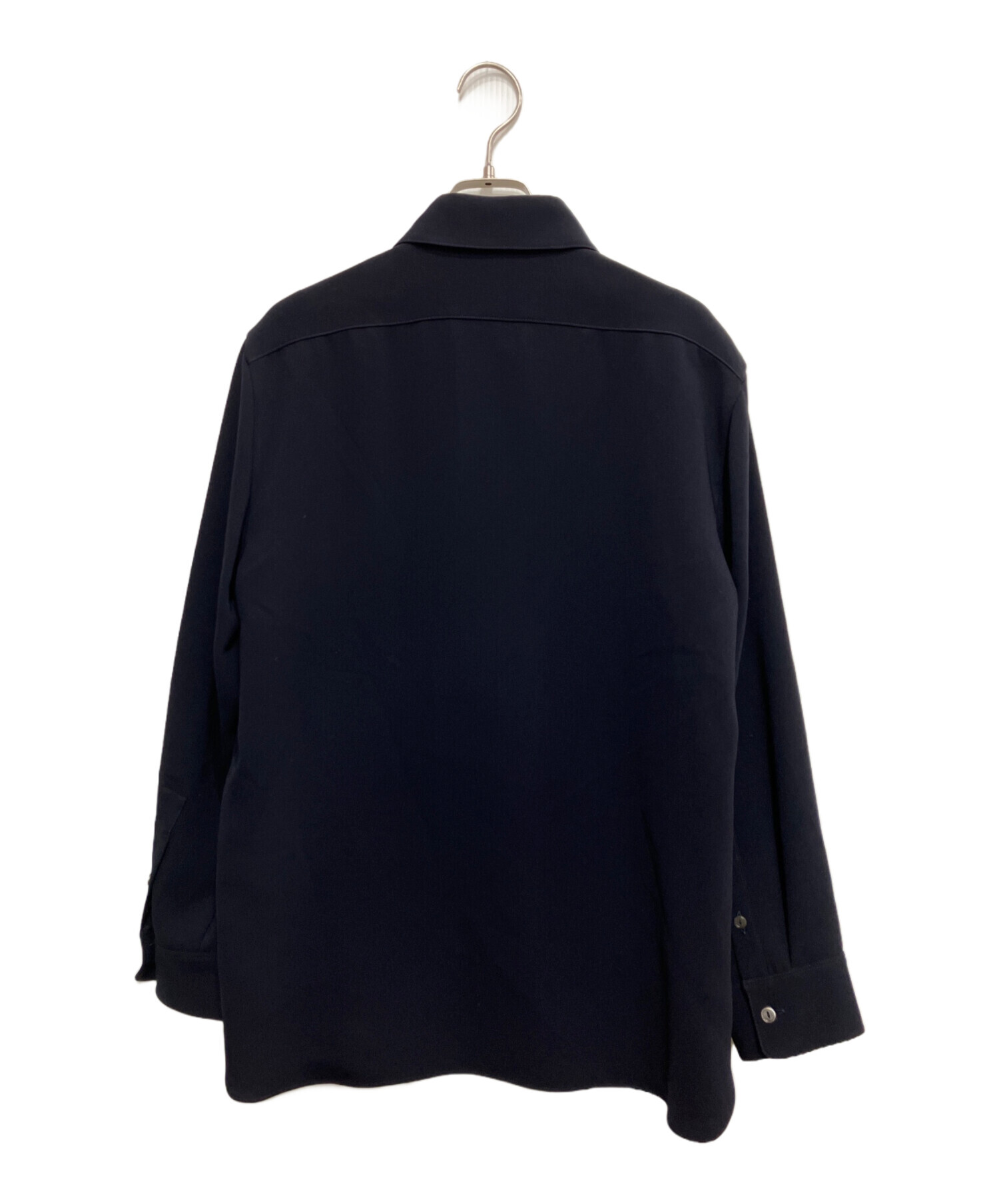 中古・古着通販】theory (セオリー) 長袖シャツ ネイビー サイズ:S