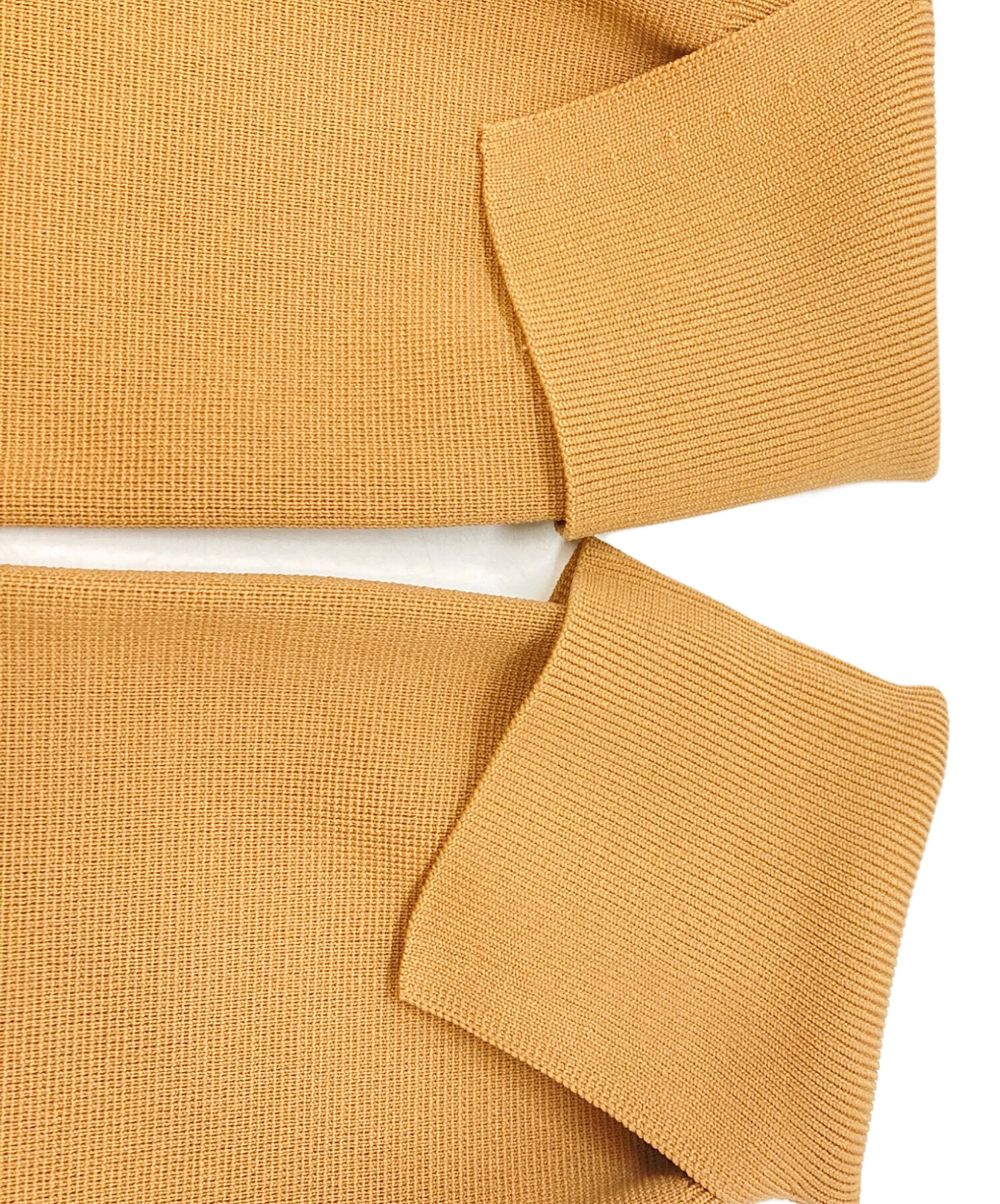 （新品未使用）アルページュストーリー 金釦ニットジャケット　キャメル 中古・古着通販】Arpege story (アルページュストーリー) 金ボタン