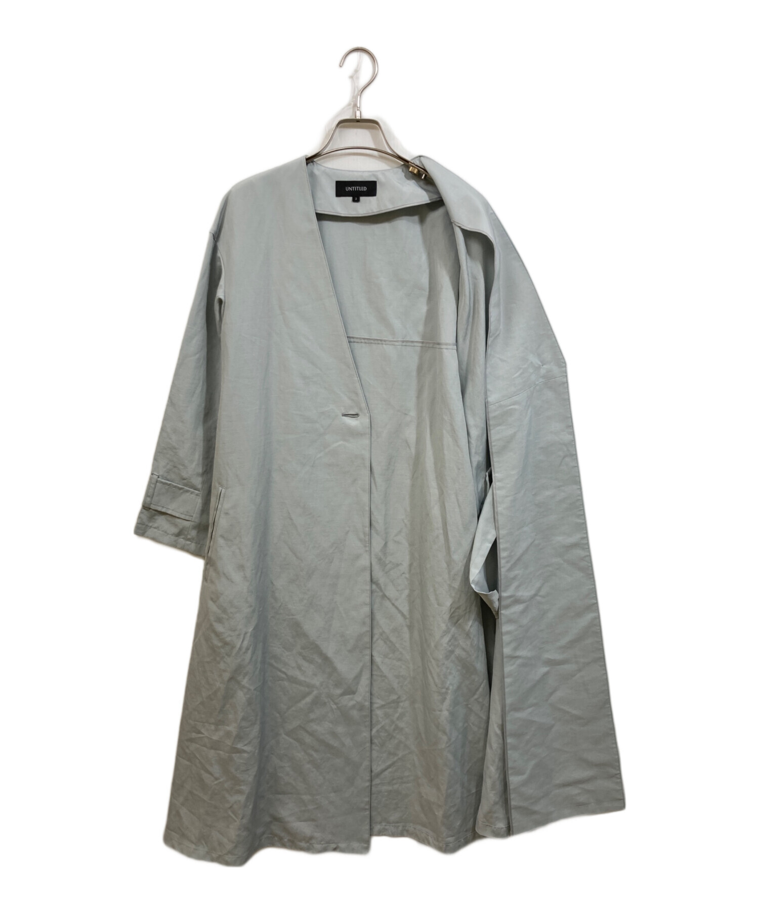 中古・古着通販】UNTITLED (アンタイトル) ポリネンマットキャンバス 
