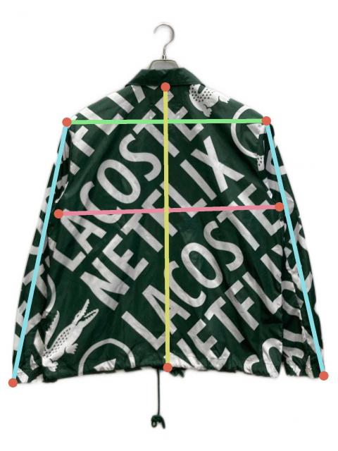 中古・古着通販】LACOSTE (ラコステ) NETFLIX (ネットフリックス) 総柄