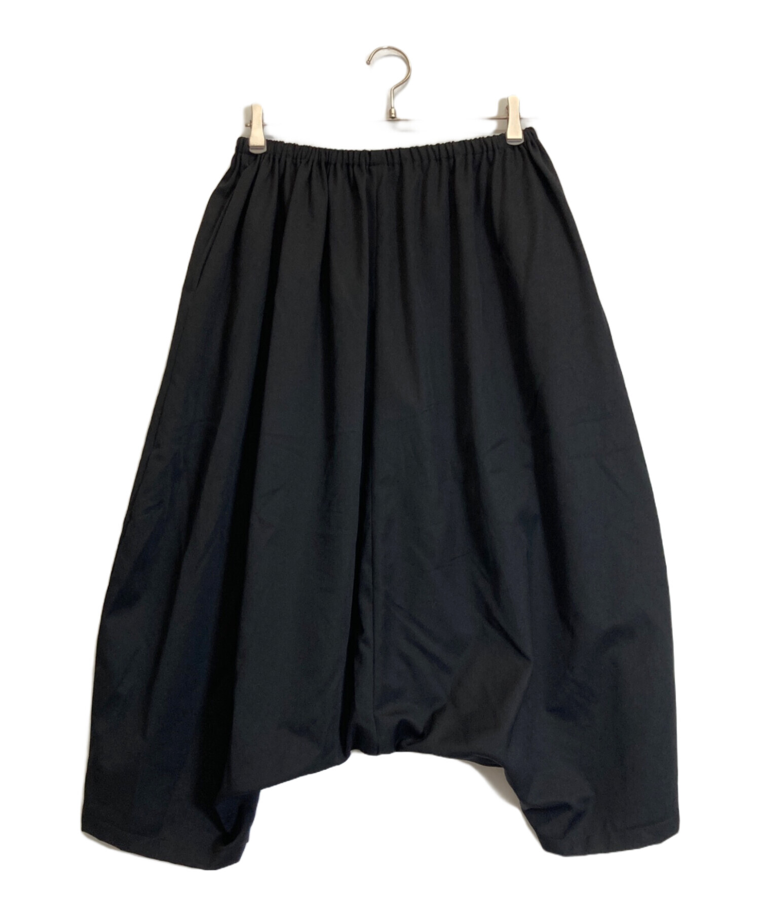 中古・古着通販】LIMI feu (リミフゥ) ウールサルエルパンツ ブラック