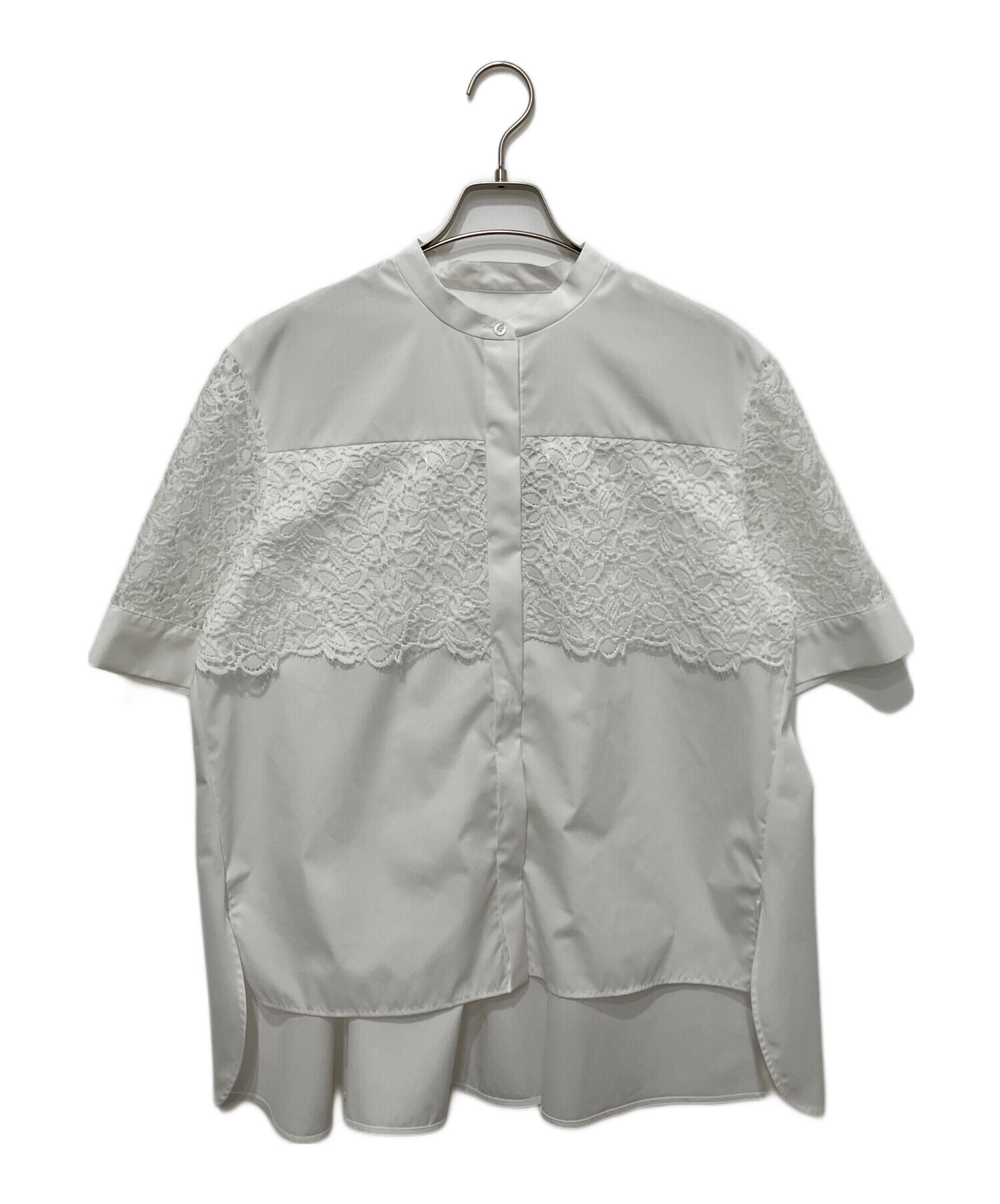 theory luxe 24SS luxe Cotton LEAT シャツ 中古・古着通販】theory luxe (セオリーリュクス) Luxe Cotton Liria L