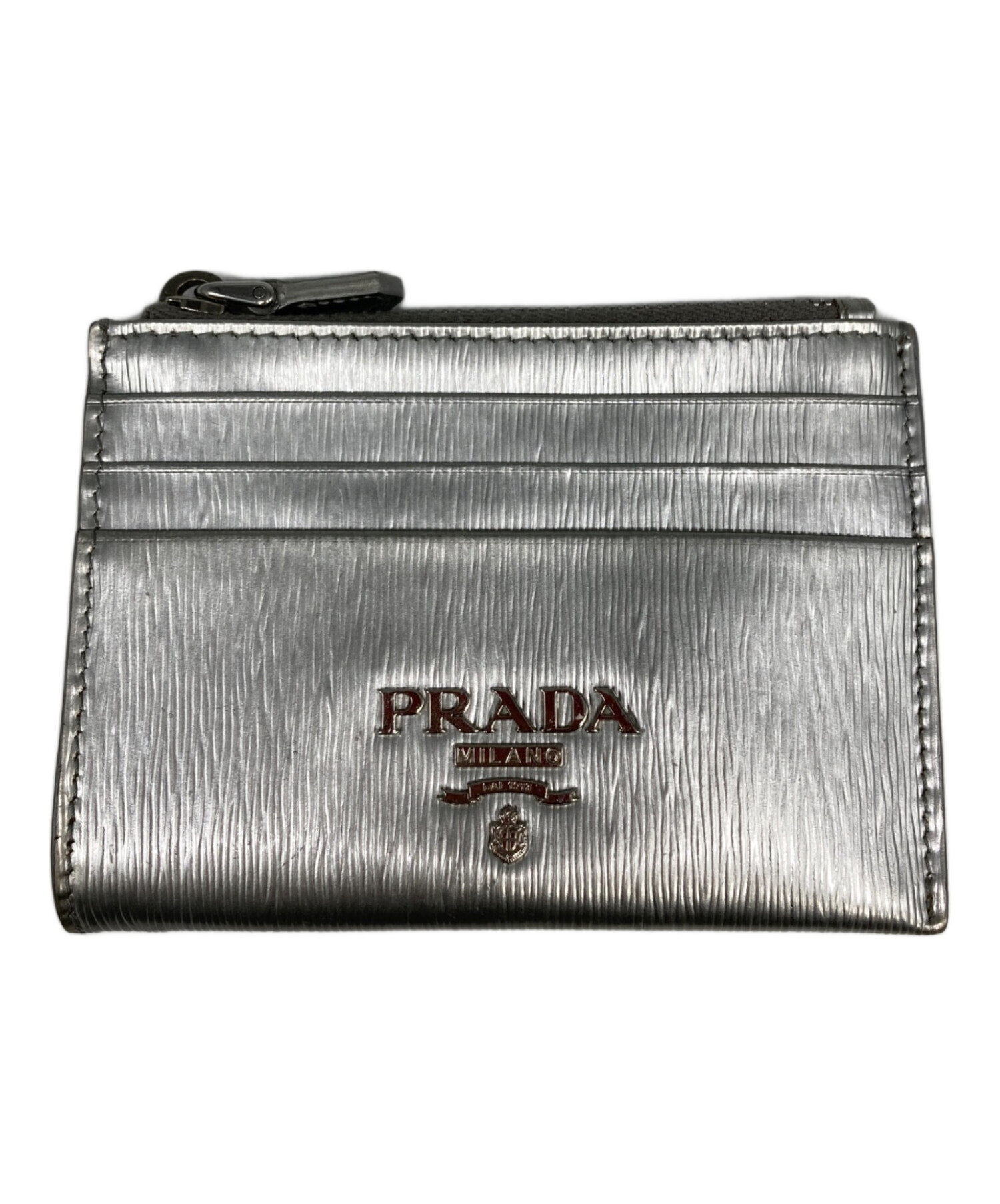 中古・古着通販】PRADA (プラダ) フラグメントケース シルバー