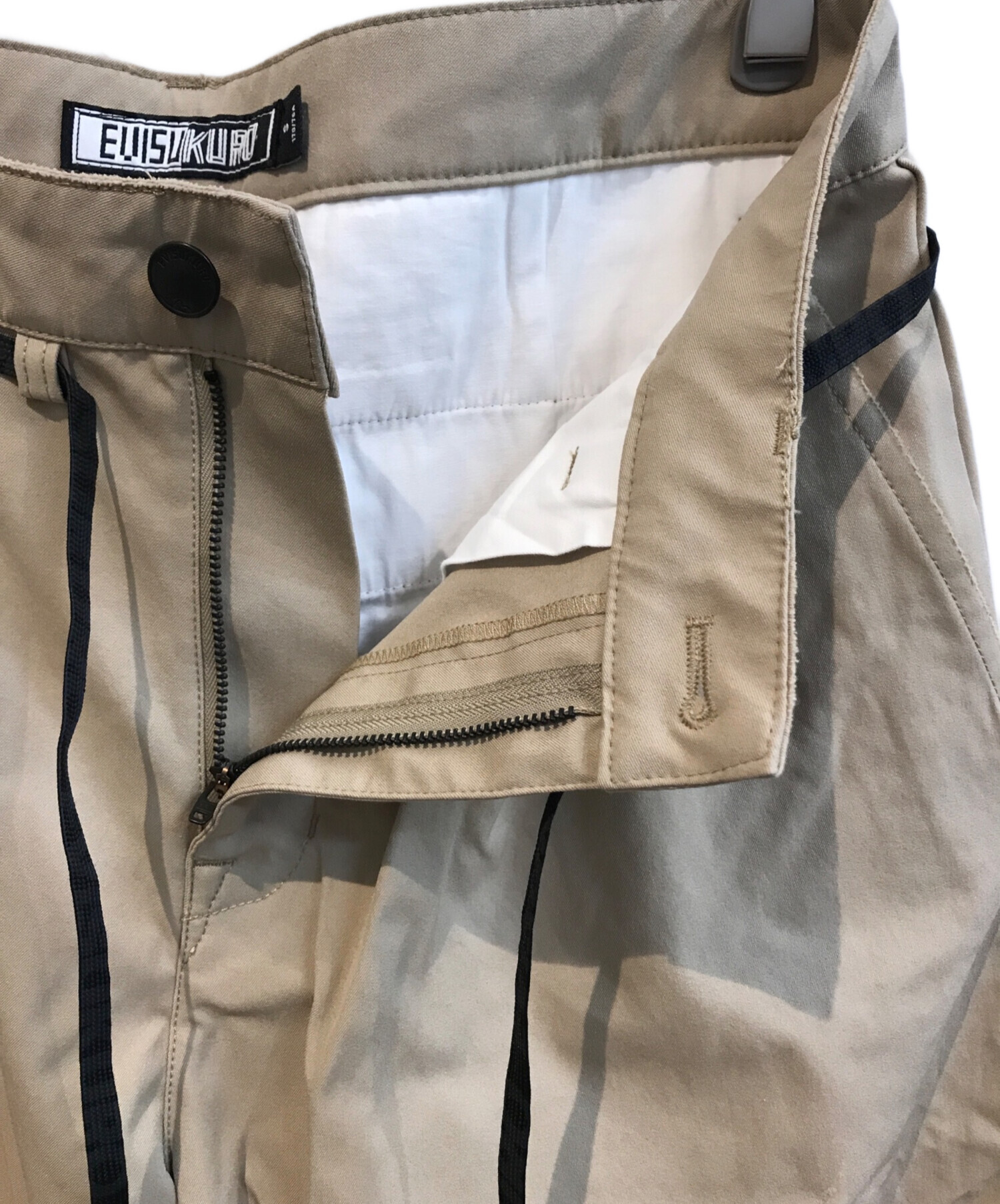 中古・古着通販】EVISU (エヴィス) チノパン ベージュ サイズ:S