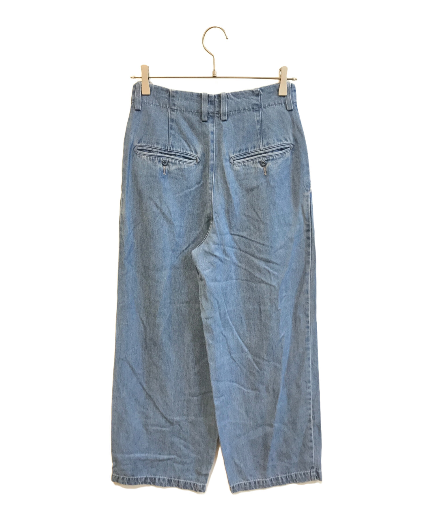 中古・古着通販】SLOBE IENA (スローブ イエナ) LEDENIM TUCK TROUSER