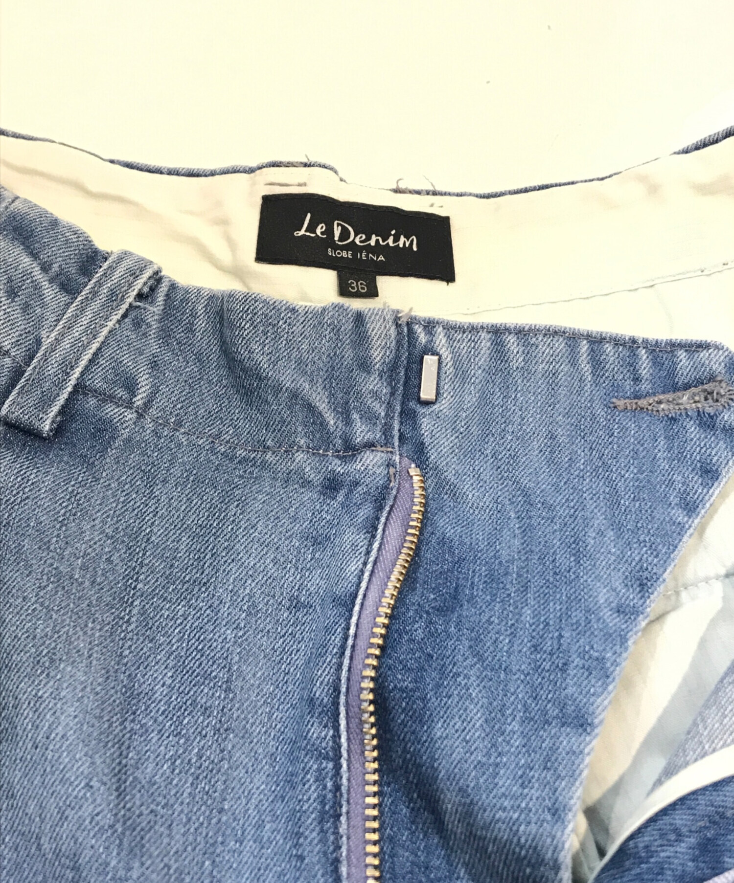 中古・古着通販】SLOBE IENA (スローブ イエナ) LEDENIM TUCK TROUSER