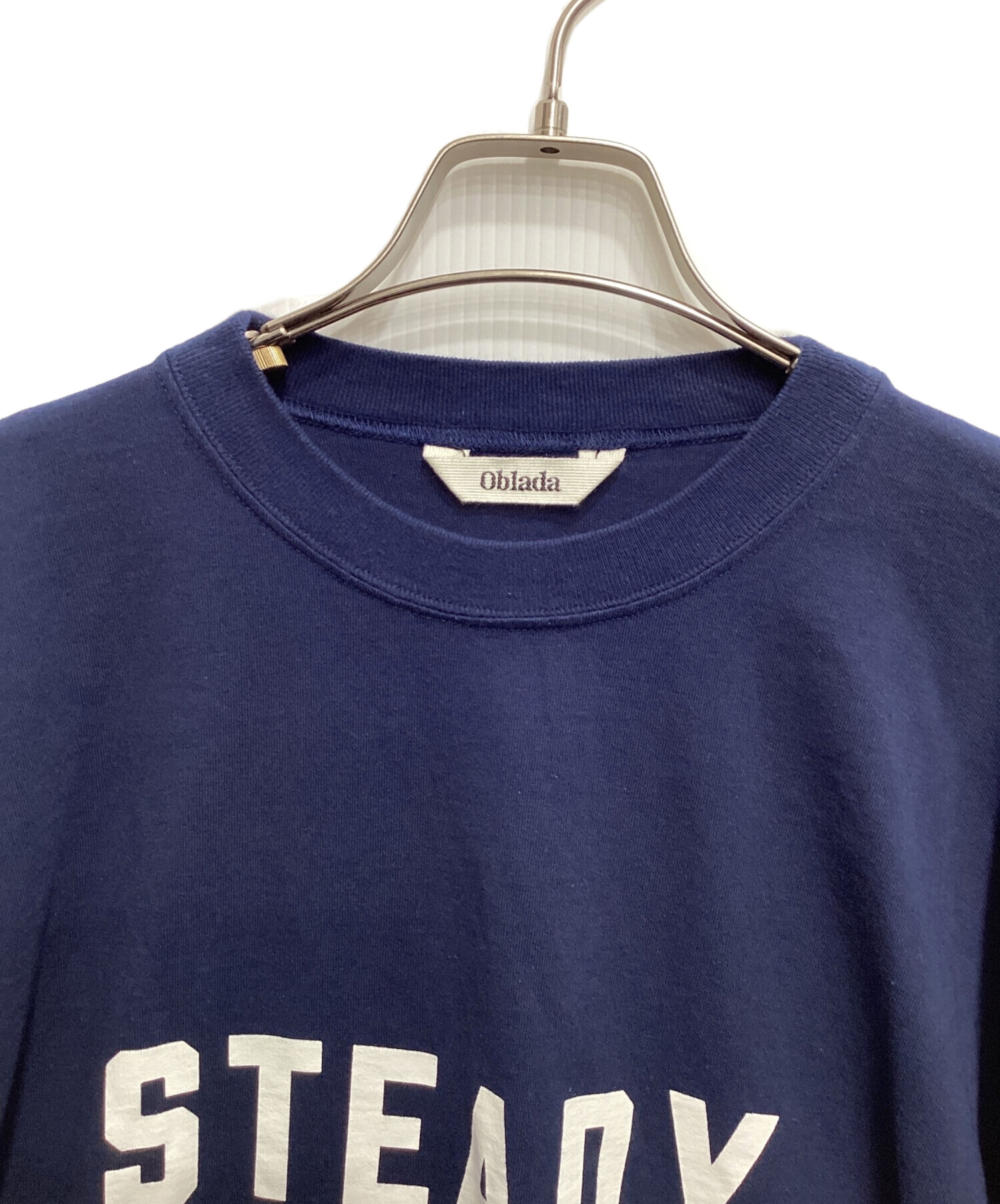 oblada / オブラダ | 2025SS | 92 STEADY LONG TEE プリント Tシャツ | F | ネイビー | レディース Oblada(オブラダ)の92 STEADY LONG TEE通販 | 集英社HAPPY PLUS STORE