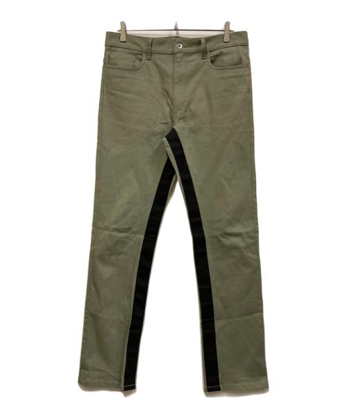 中古・古着通販】PRADA (プラダ) ラインパンツ グリーン サイズ:SIZE