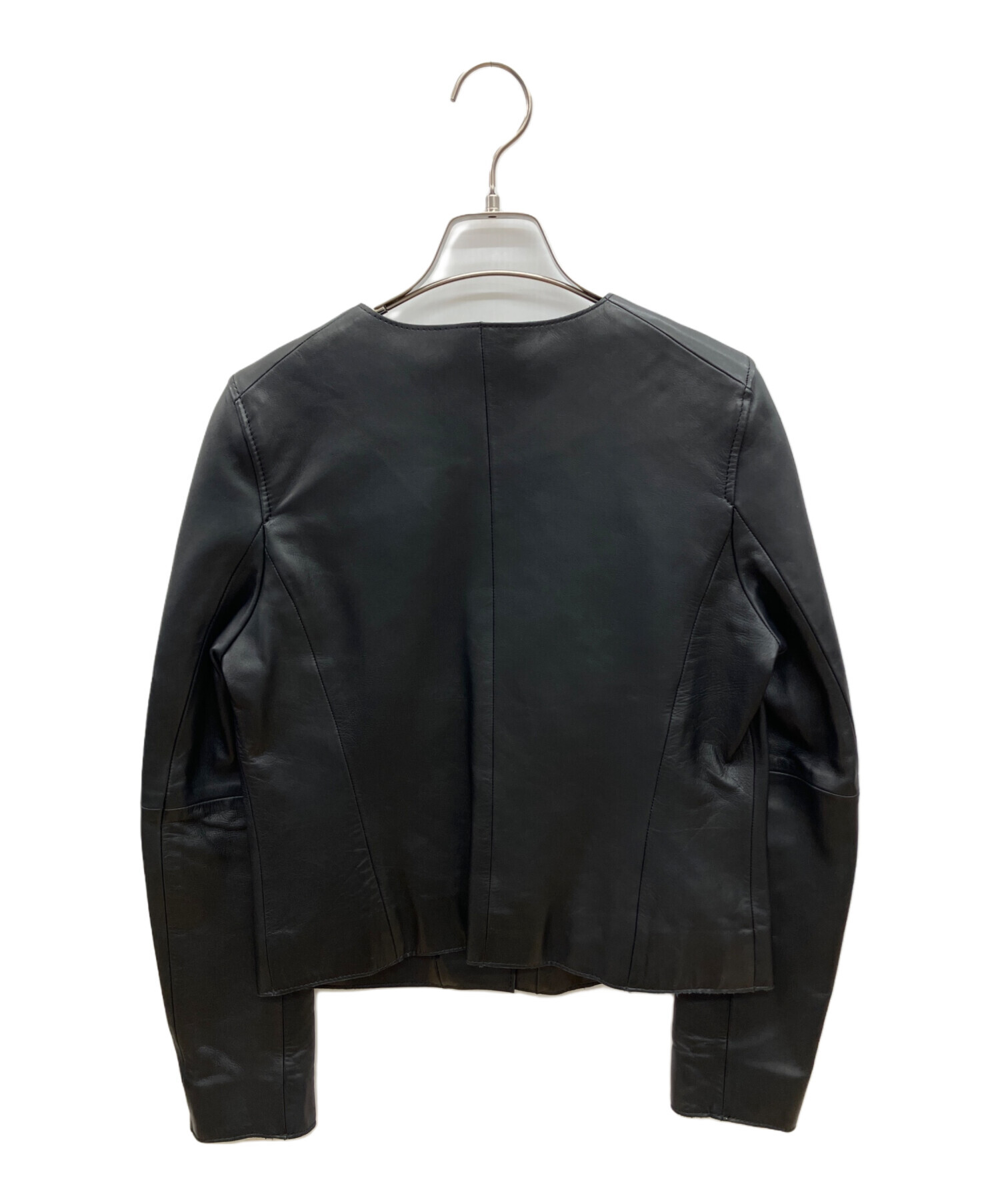 中古・古着通販】DES PRES (デ プレ) ラムレザージャケット ブラック