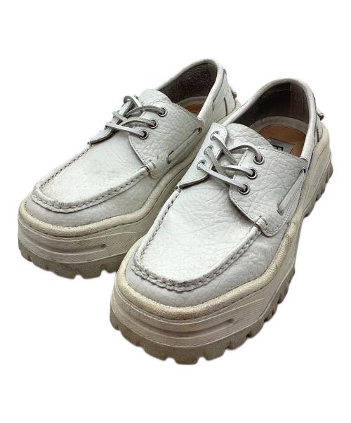 中古・古着通販】Eytys (エイティーズ) 厚底デッキシューズ ホワイト