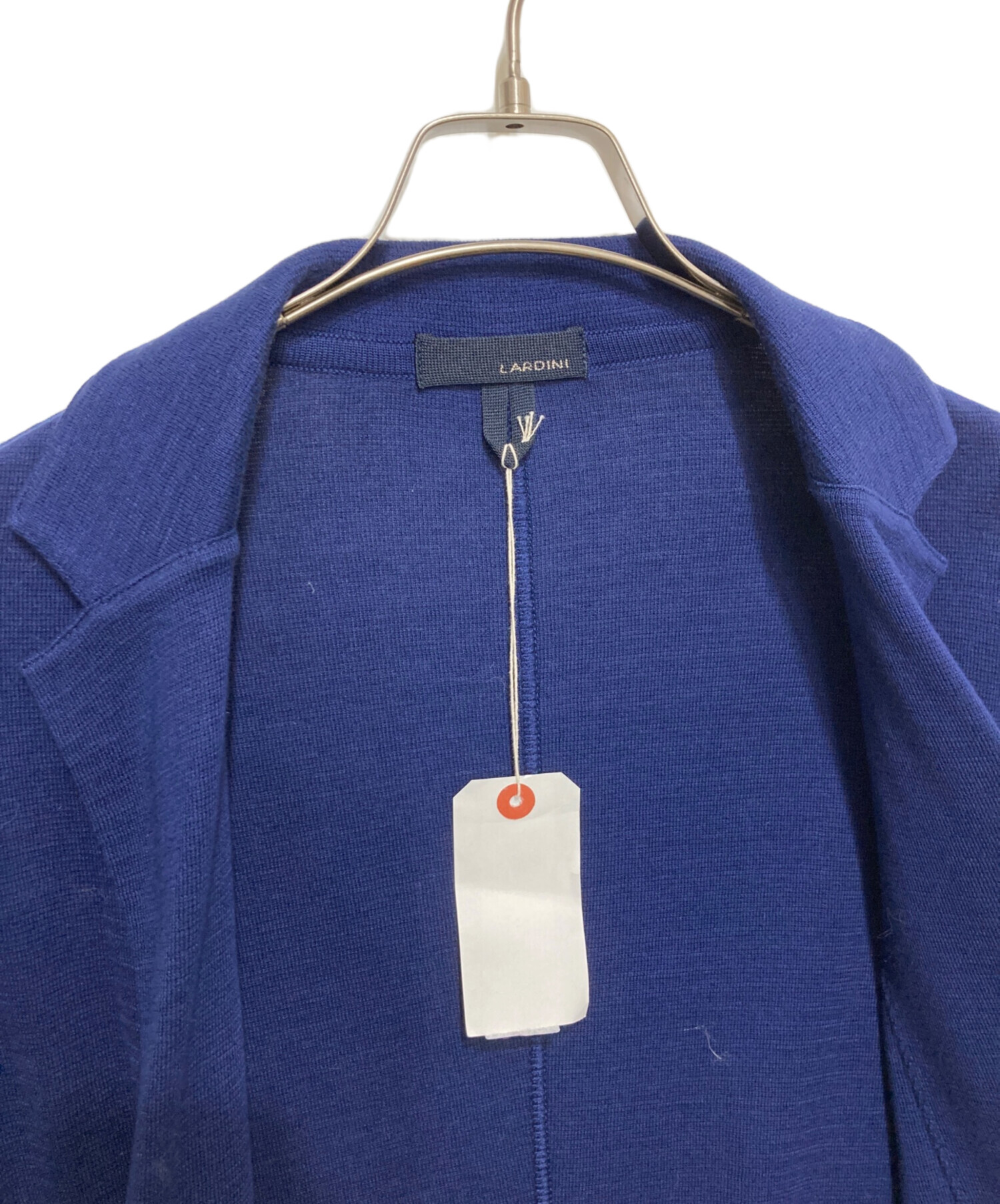 【新品未使用】LARDINIラルディーニ　ネイビー ポケット付き Tシャツ 中古・古着通販】LARDINI (ラルディーニ) 2Bコットンニットジャケット