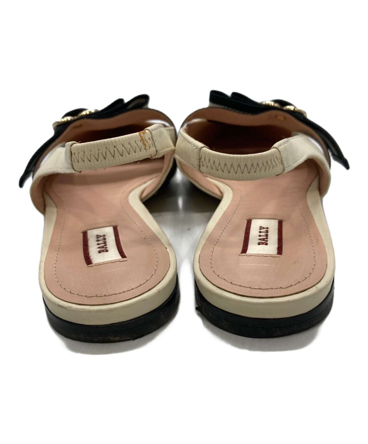 中古・古着通販】BALLY (バリー) ALI FLAT アイボリー サイズ:36