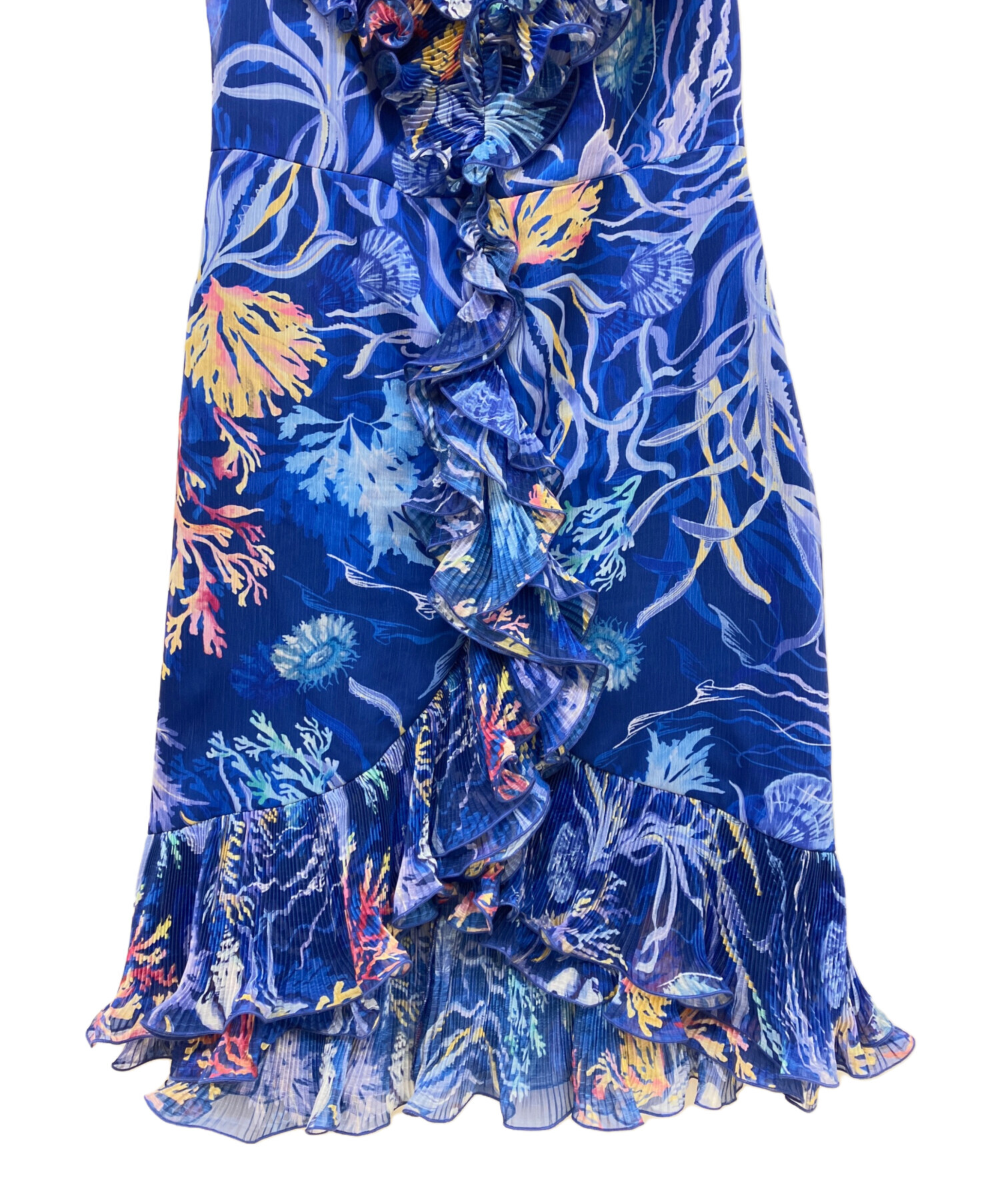 中古・古着通販】TADASHI SHOJI (タダシ ショージ) ラッフルトリム 