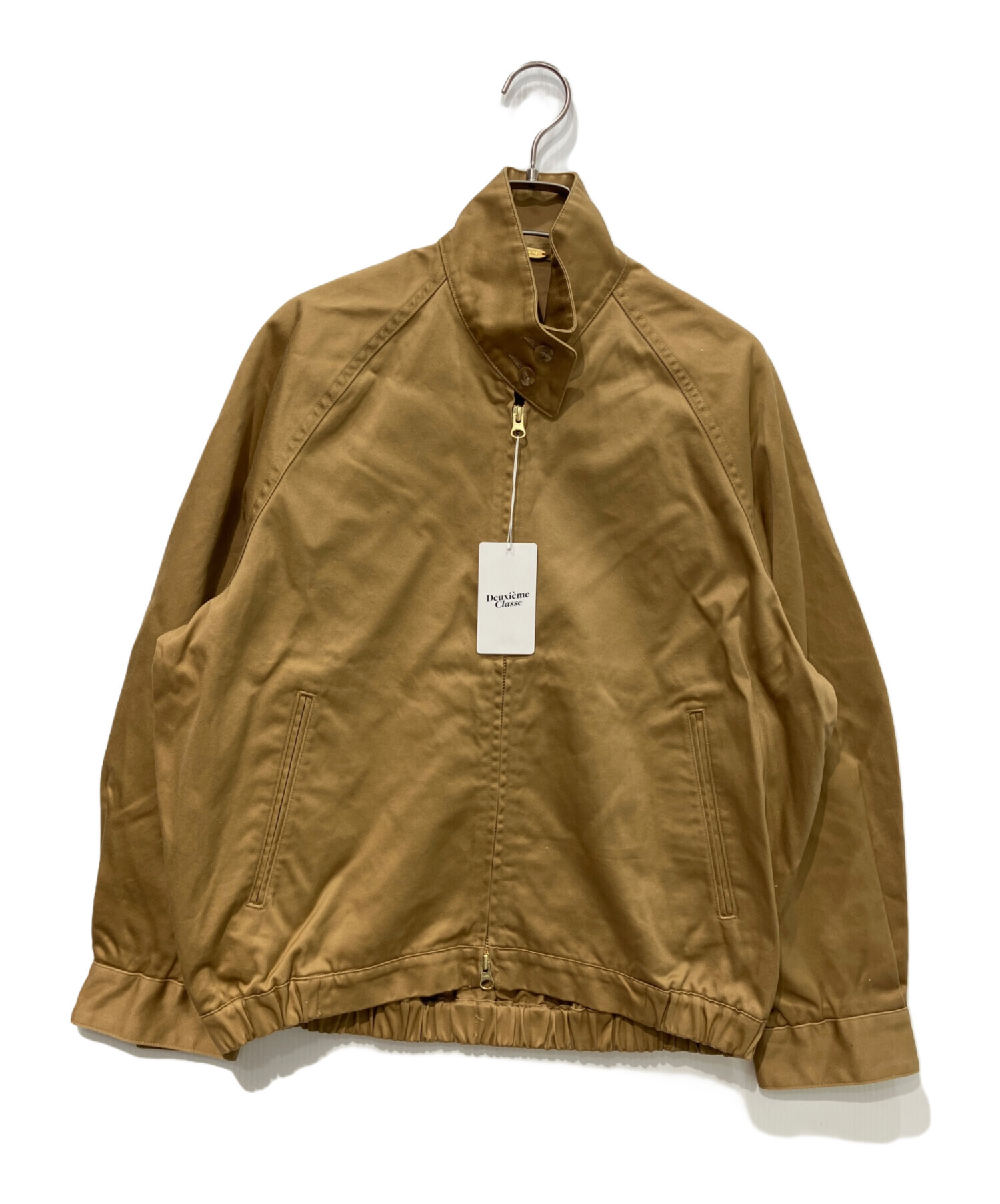 MUSE ドゥーズィエムクラス コットン ブルゾン ベージュ 中古・古着通販】MUSE de Deuxieme Classe (ミューズ ドゥーズィエム