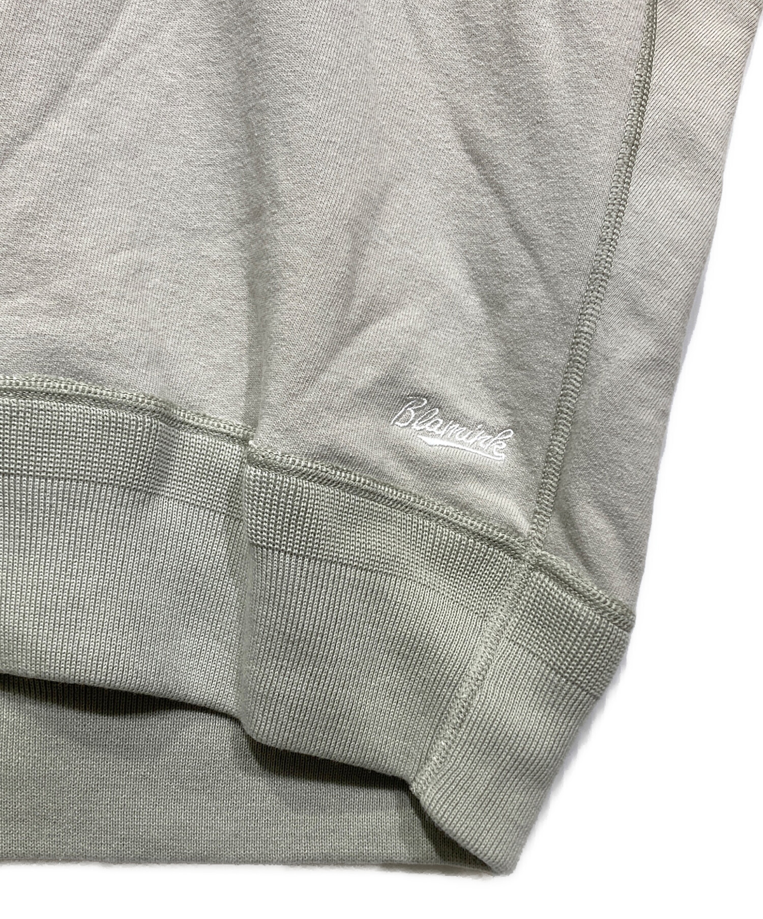 中古・古着通販】BLAMINK (ブラミンク) 吊り裏毛 ロゴショートスリーブ