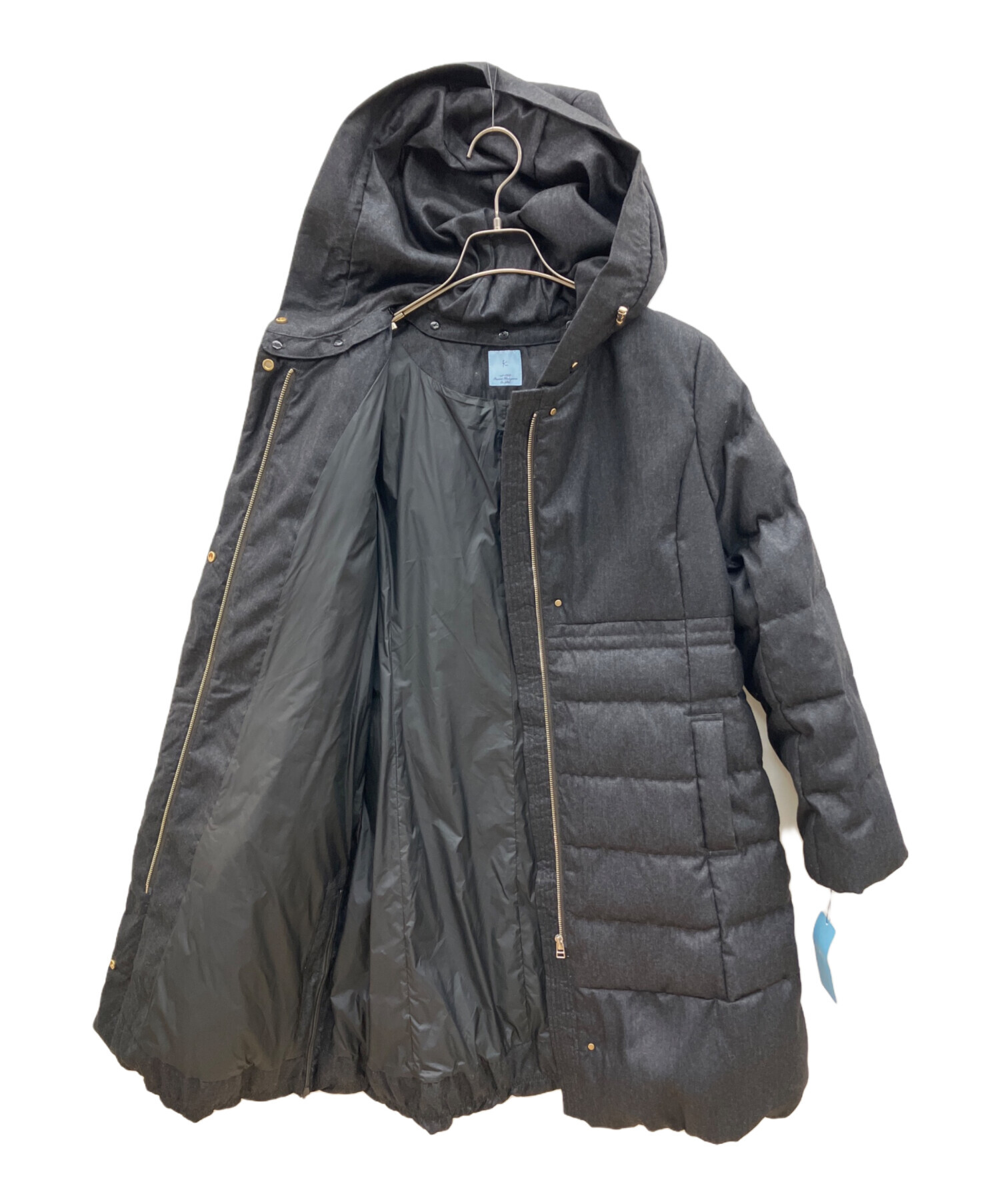 中古・古着通販】KUMIKYOKU (クミキョク) ライトタフタロングダウン 