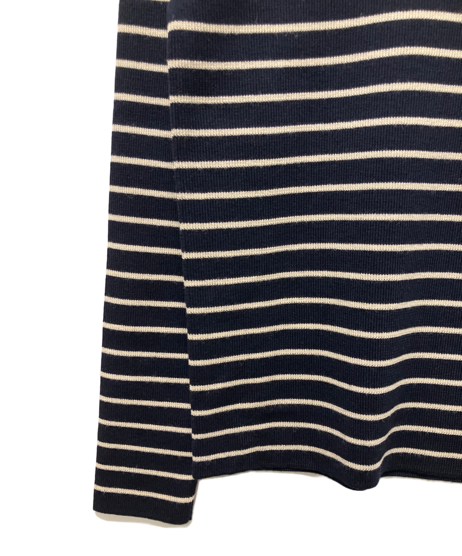 中古・古着通販】PRADA (プラダ) Wool Striped Sweater/ボーダーニット