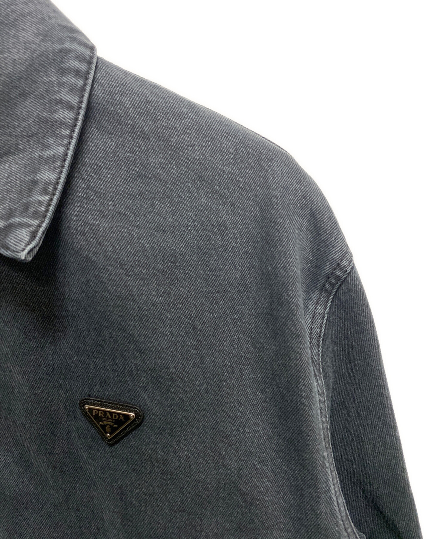 中古・古着通販】PRADA (プラダ) 25AW デニム ブルゾンジャケット
