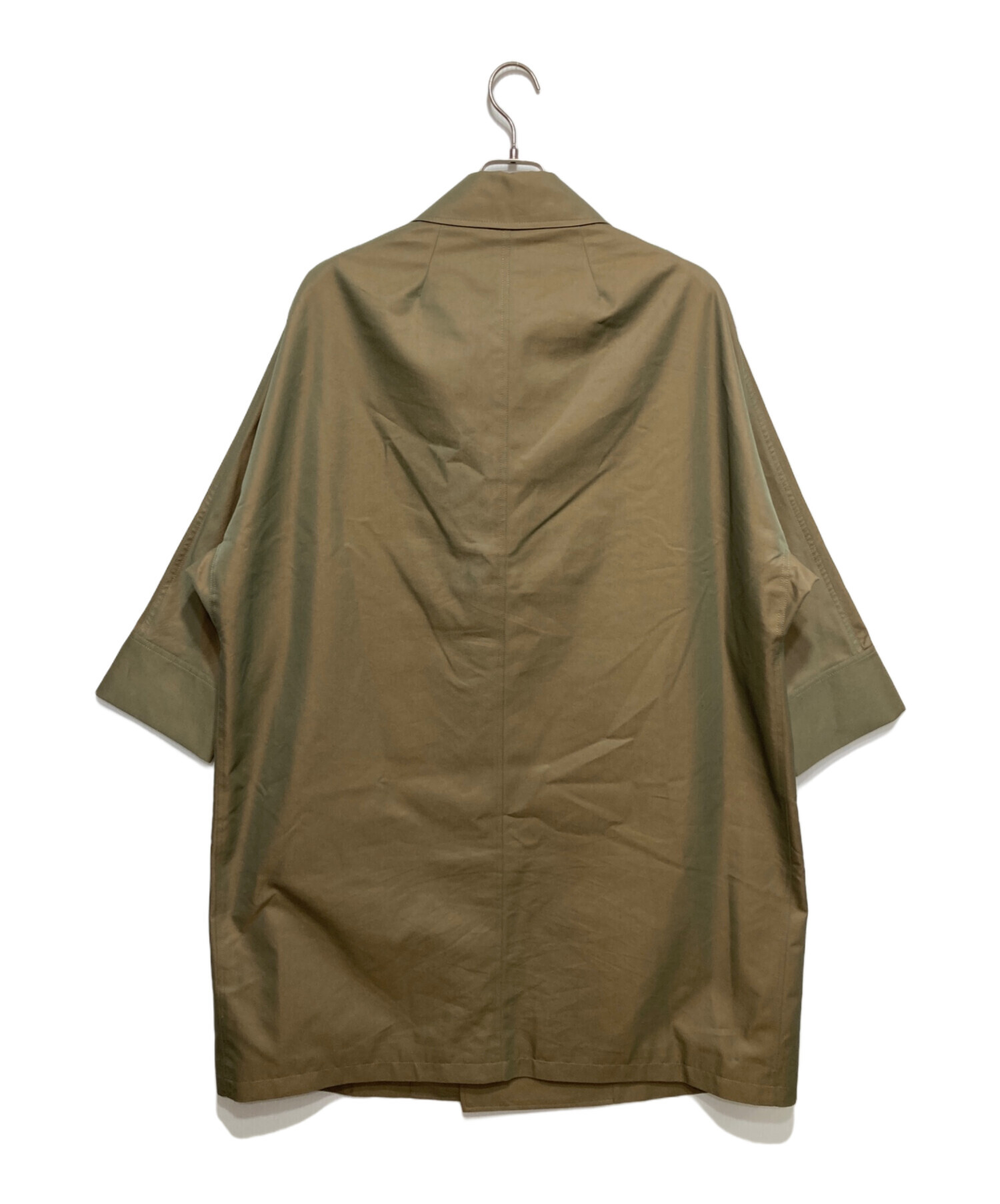 中古・古着通販】ticca (ティッカ) トレンチテントコート カーキ