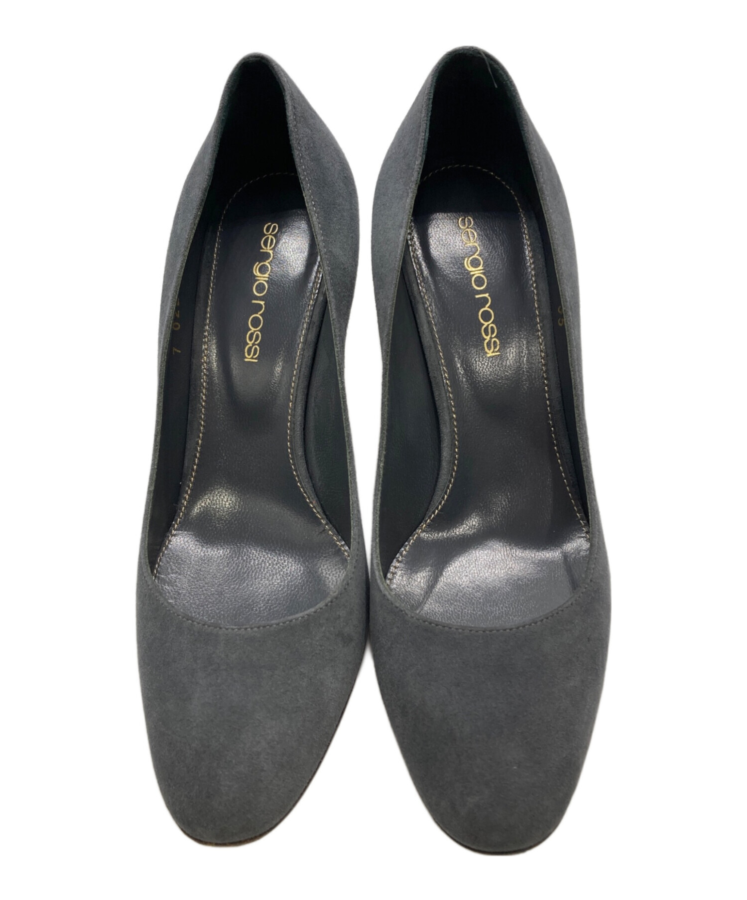 中古・古着通販】sergio rossi (セルジオロッシ) スウェードパンプス