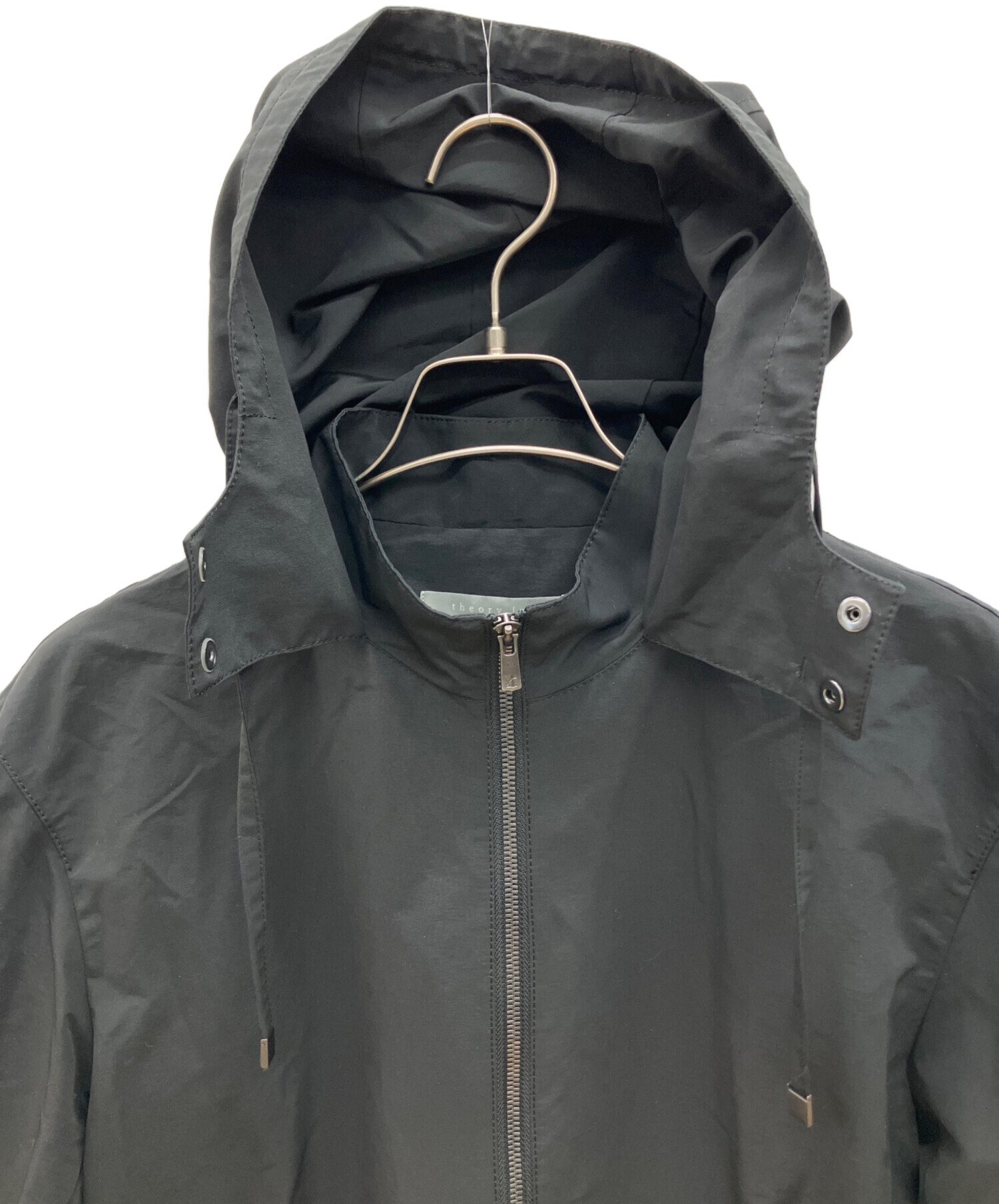 セオリーリュクス ☆フーデットブルゾン☆黒☆theory luxe☆アウター Theory luxe - theory luxe 22AW 完売 人気色 フーデッドブルゾンの